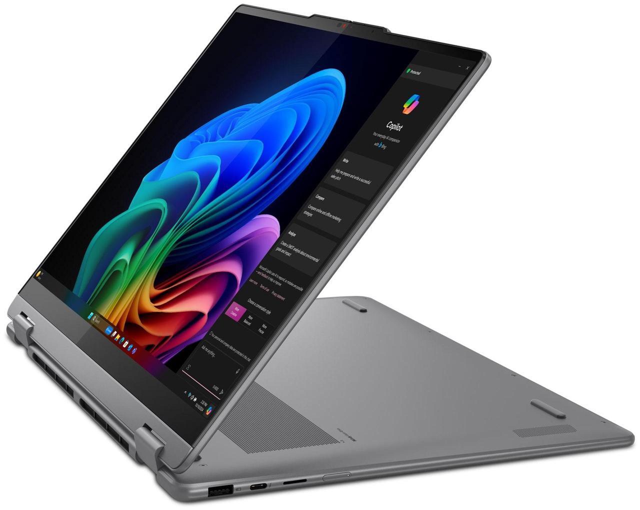 Alt view image 6 of 7 - Lenovo Yoga 7i 2-in-1 Laptop, 16" IPS Glass,Intel Core Ultra 7 256V,16GB, Arc Graphics 140V, 1TB SSD,Win 11 Pro