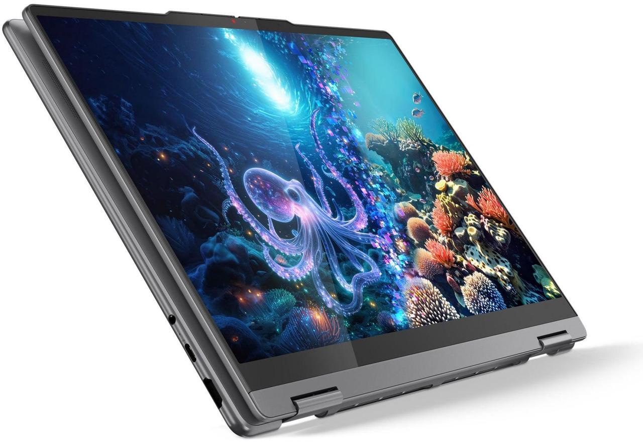 Alt view image 3 of 7 - Lenovo Yoga 7i 2-in-1 Laptop, 14" Glass,Intel Core Ultra 7 256V,16GB, Arc Graphics 140V, 1TB SSD,Win 11 Pro