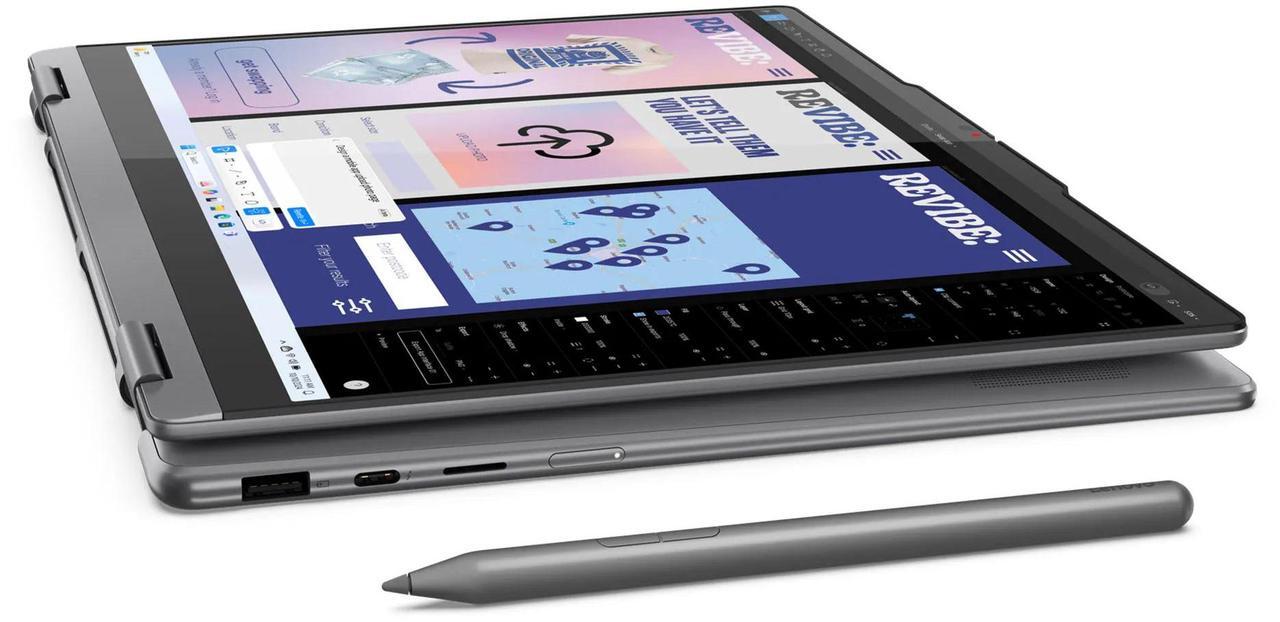 Alt view image 4 of 7 - Lenovo Yoga 7i 2-in-1 Laptop, 14" Glass,Intel Core Ultra 7 256V,16GB, Arc Graphics 140V, 1TB SSD,Win 11 Pro