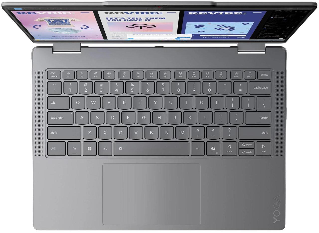 Alt view image 5 of 7 - Lenovo Yoga 7i 2-in-1 Laptop, 14" Glass,Intel Core Ultra 7 256V,16GB, Arc Graphics 140V, 1TB SSD,Win 11 Pro