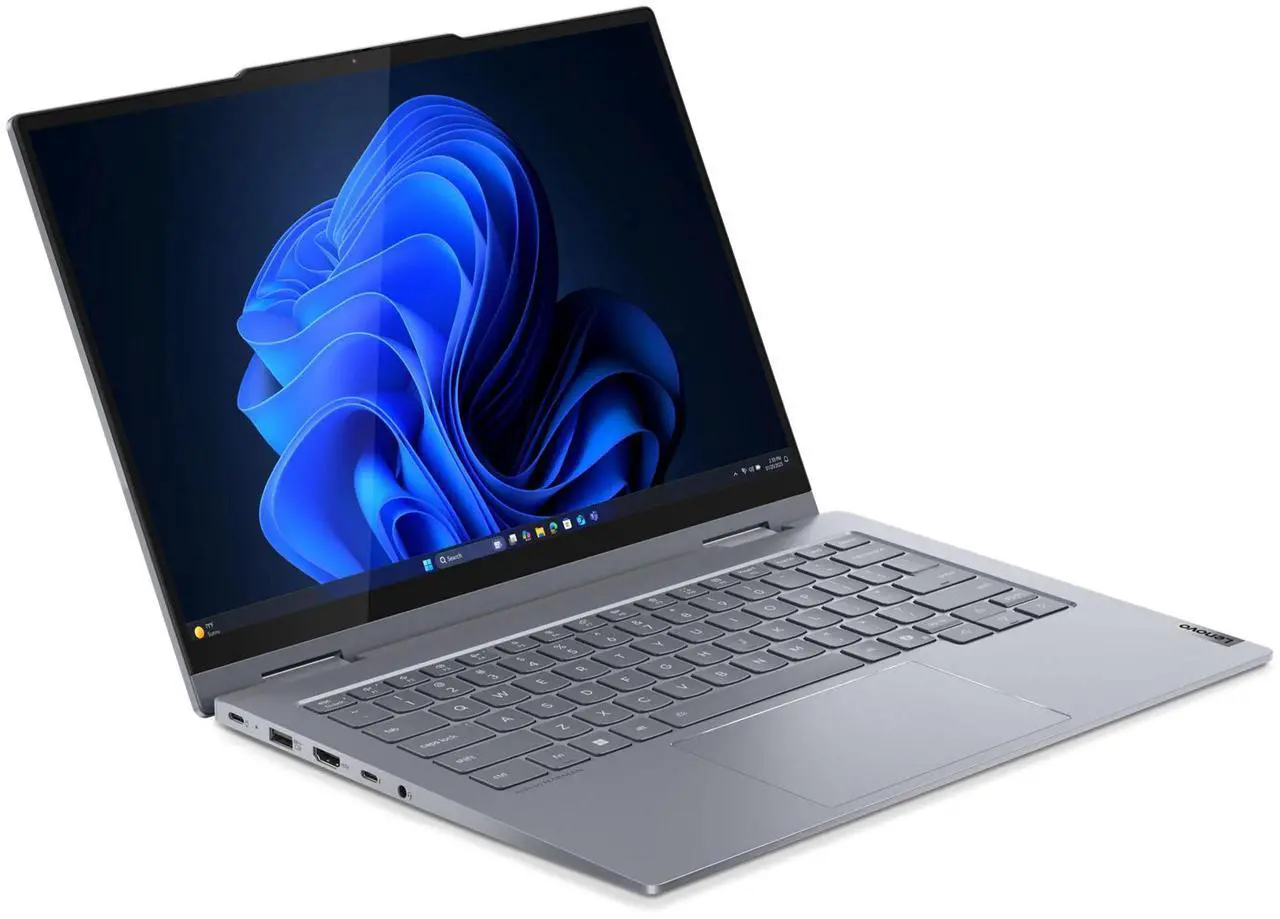 Alt view image 4 of 7 - Lenovo ThinkBook 14 2-in-1 Gen 5 Intel Laptop, 14" IPS  Glass, Intel Core Ultra 5 225U, 16GB, 512GB SSD