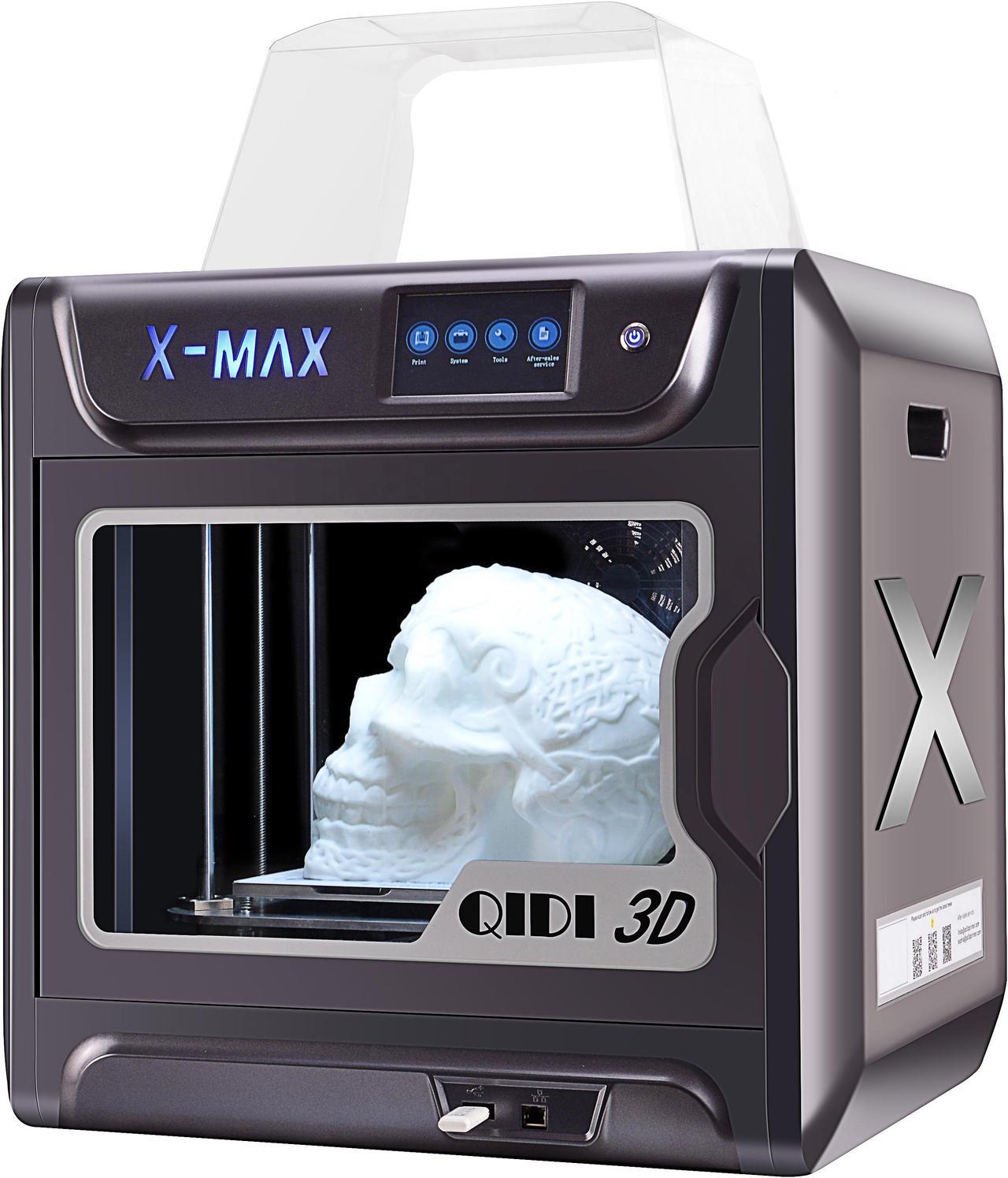 Alt view image 3 of 14 - QIDI TECH 3D Printer X-MAX Large Size Industrial WiFi High Precision Printing with PLA TPU PC PETG Nylon 300*250*300mm 1year warranty great after sale service