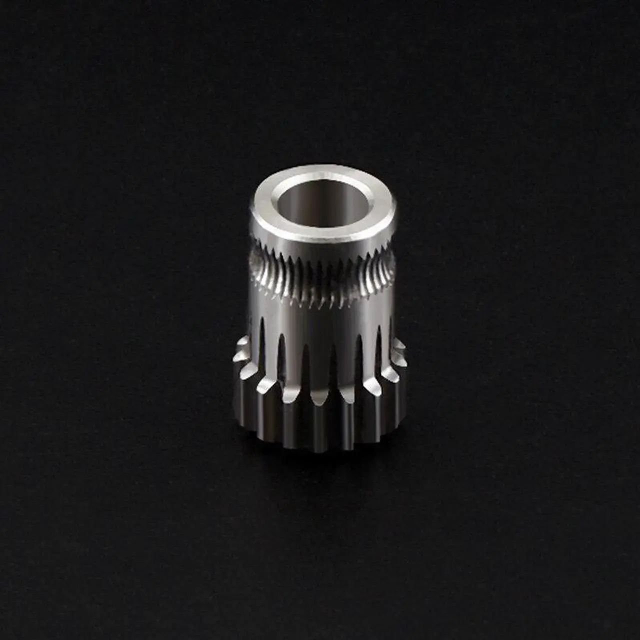 Alt view image 2 of 5 - TWODrivegear kit dual drive gear extruder kit Cloned Btech upgrade for extruder for Prusa i3 3d printer gear Bowden DDB Kit