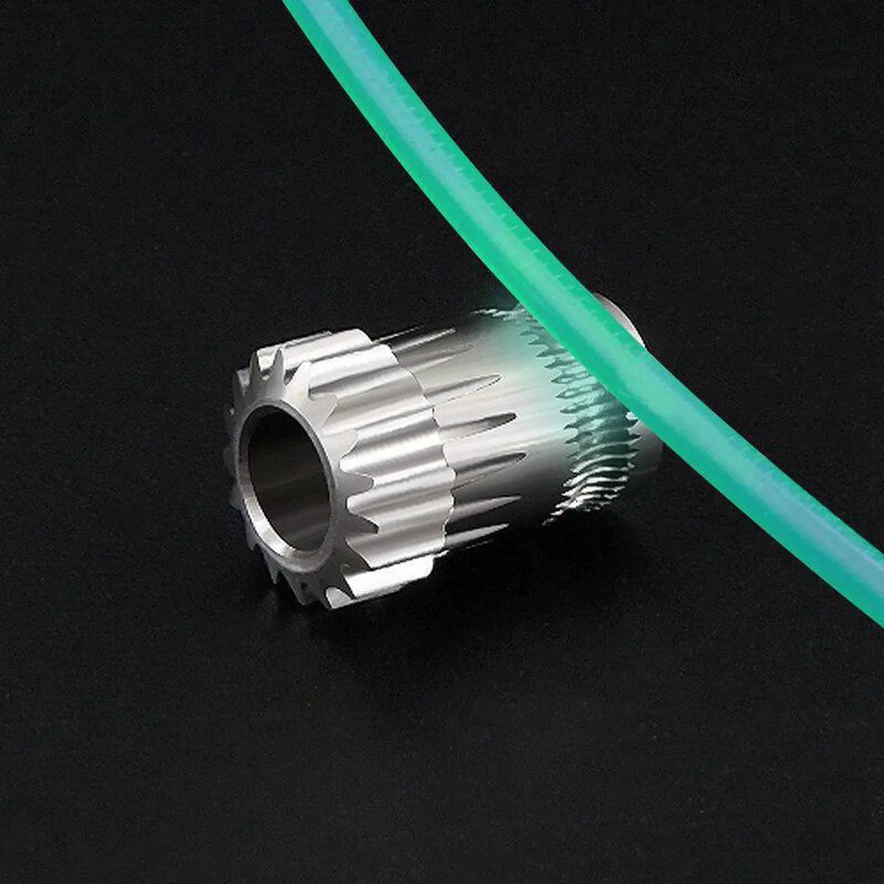 Alt view image 4 of 5 - TWODrivegear kit dual drive gear extruder kit Cloned Btech upgrade for extruder for Prusa i3 3d printer gear Bowden DDB Kit