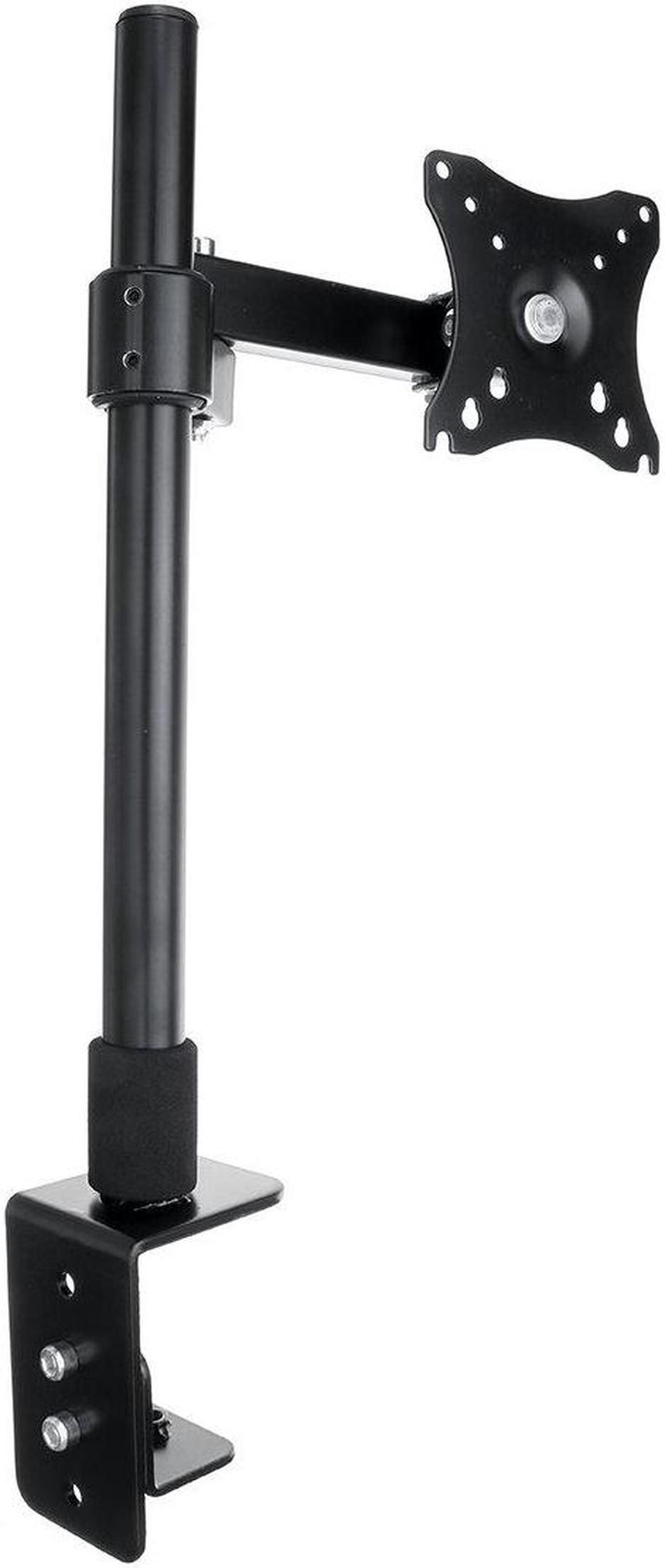 Main image of Single Arm Desk Mount LCD Computer Monitor Bracket Clamp Stand 14-27 inch Screen TV Bracket