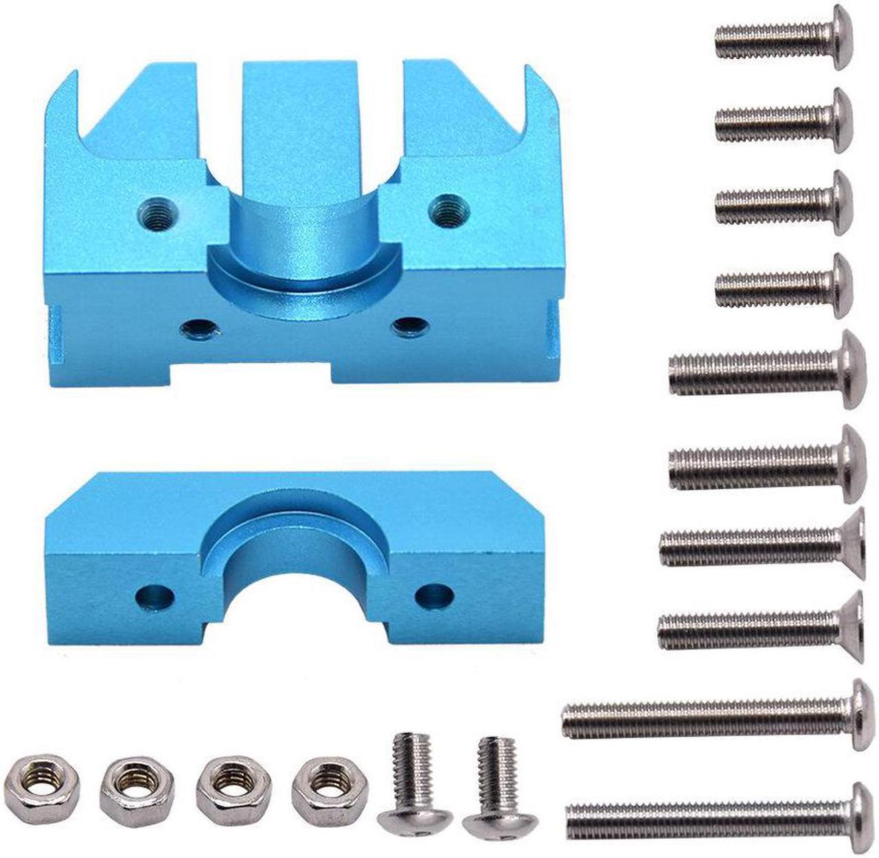 Alt view image 2 of 5 - All Metal E3D Hotend Bracket Mount Block for V6 Volcano Hotend for CR-10 CR10s Ender3/5 3D Printer Parts