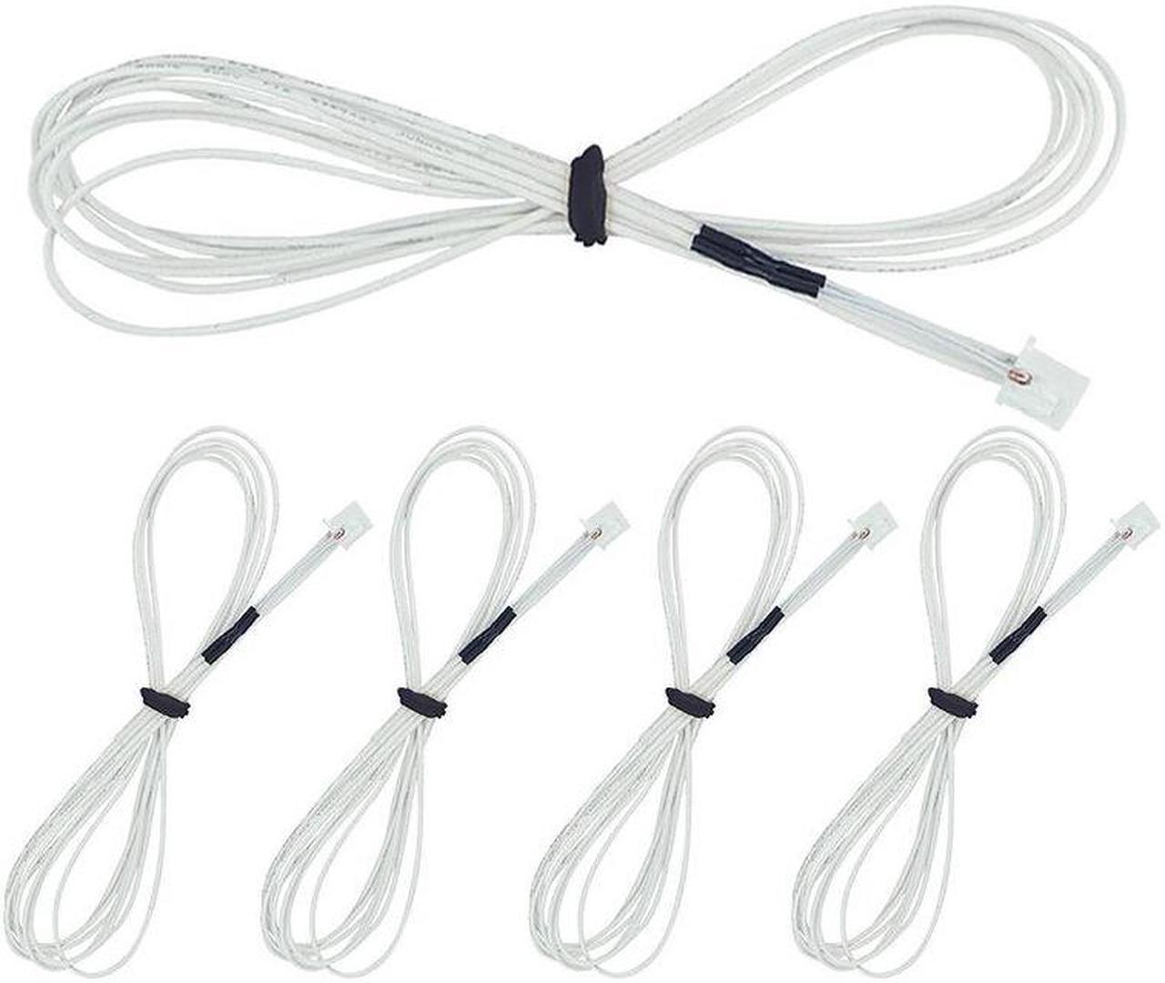 Alt view image 2 of 5 - SIMAX3D 5/10Pcs100K NTC 3950 Thermistors Temperature Sensor with 1M/1.5M Wire Compatible for CR10S Pro Ender 3 3D Printer Heatbed