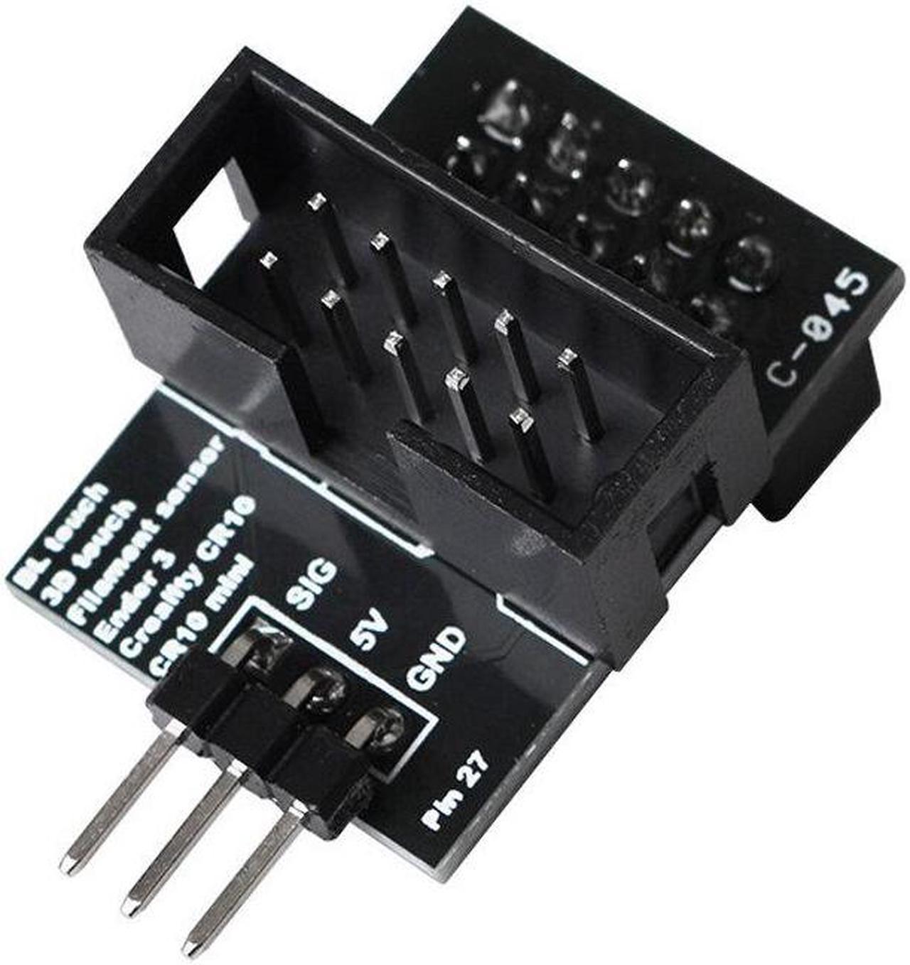 27 Black PCB Board Adapter Plate for BLTouch Filament Sensor Compatible With Creality CR-10/Ender 3/Ender-5 3D Printer