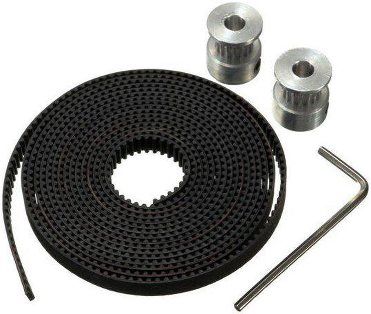 GT2 Pulley 16 Teeth 5mm Bore 2M Timing Belt For 3D Printer Parts RepRap Prusa