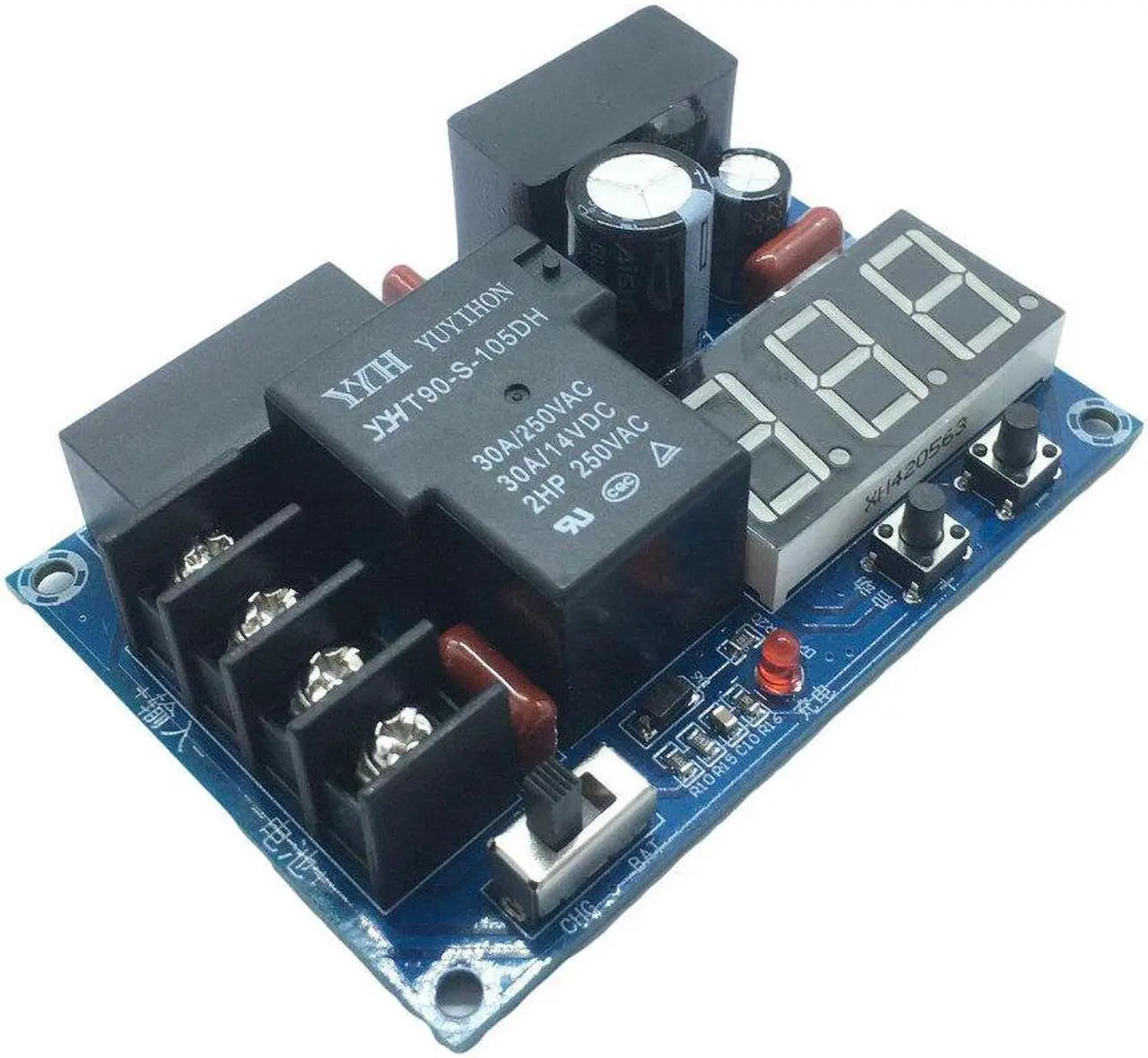 Alt view image 3 of 5 - XH-M594 Battery Charging Control Module Battery Anti-overshoot Protection Board 8-120V