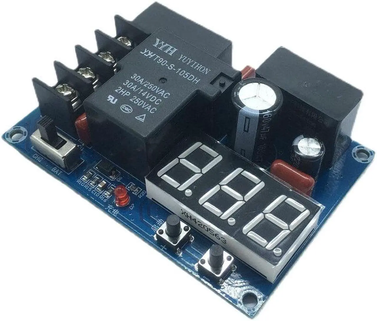 Alt view image 5 of 5 - XH-M594 Battery Charging Control Module Battery Anti-overshoot Protection Board 8-120V