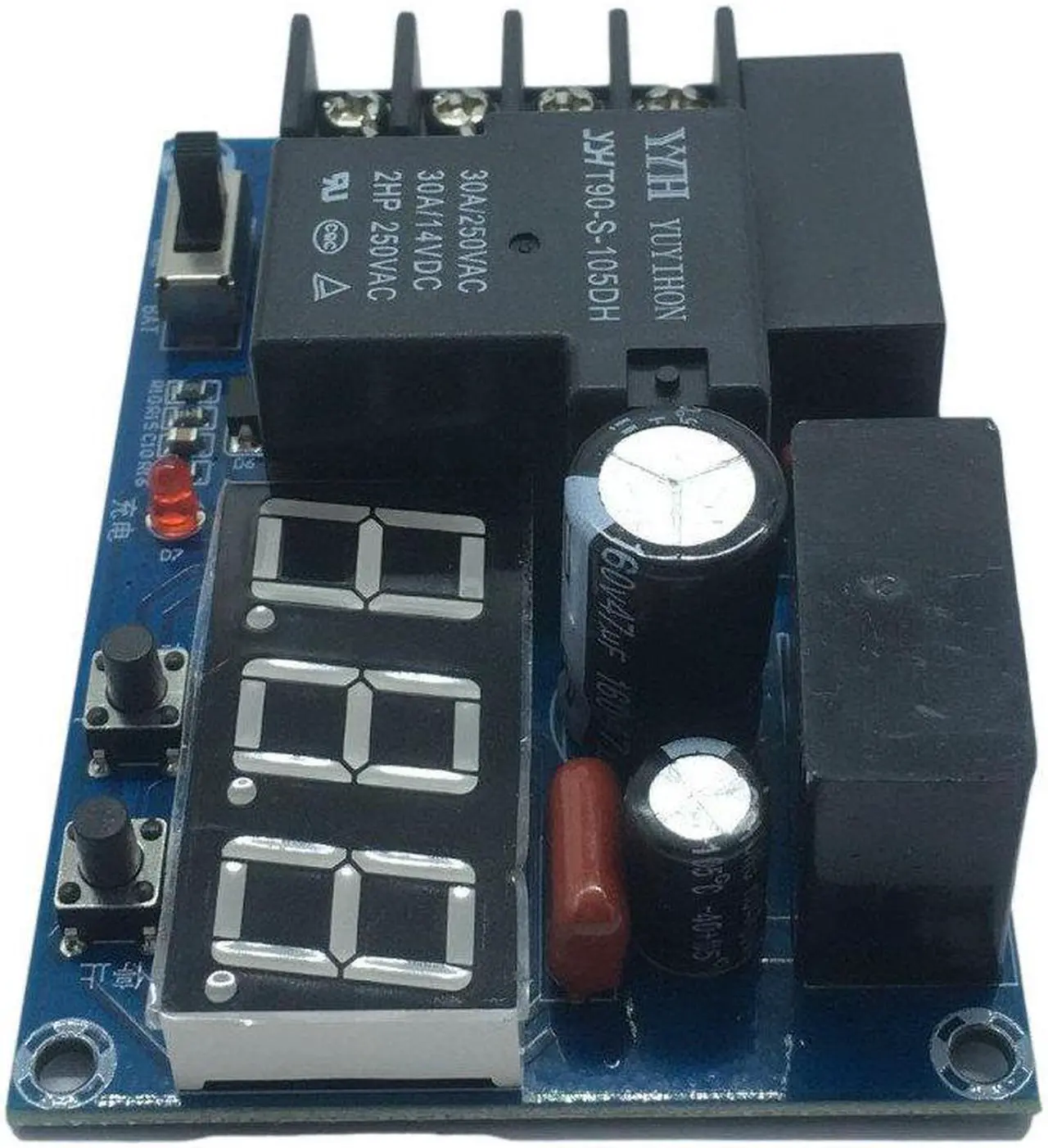 Alt view image 2 of 5 - XH-M594 Battery Charging Control Module Battery Anti-overshoot Protection Board 8-120V