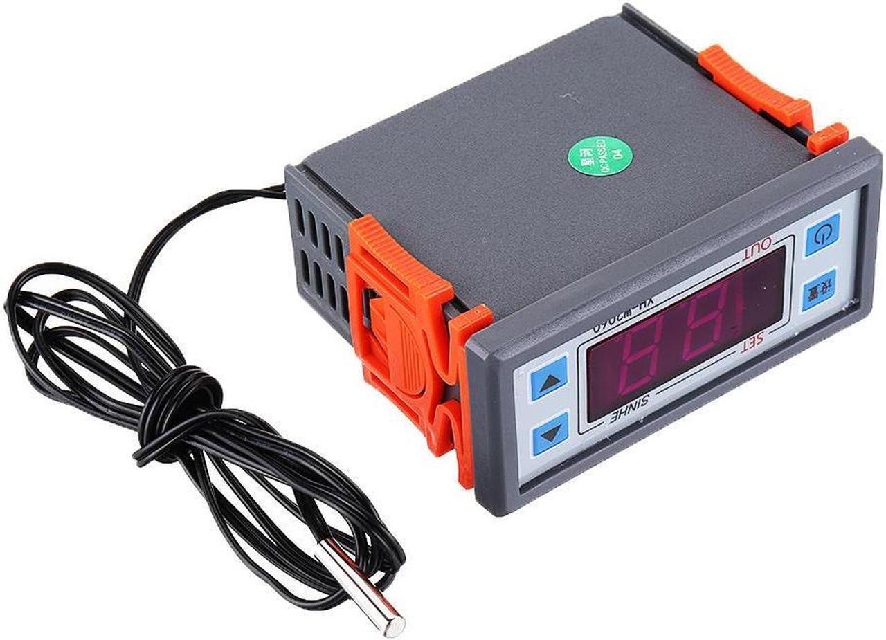 Alt view image 4 of 5 - XH-W2060 Embedded Digital Thermostat Cabinet Freezer Cold Storage Thermostat Temperature Controller Temperature Control