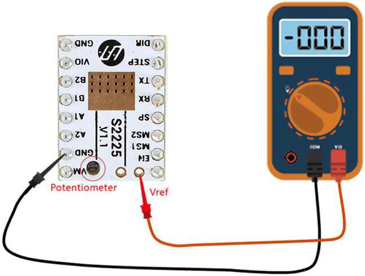 Alt view image 4 of 4 - TMC2225 V1.1 SuperSilent Stepper Motor Driver Replace DRV8825 for 3D Printer Part