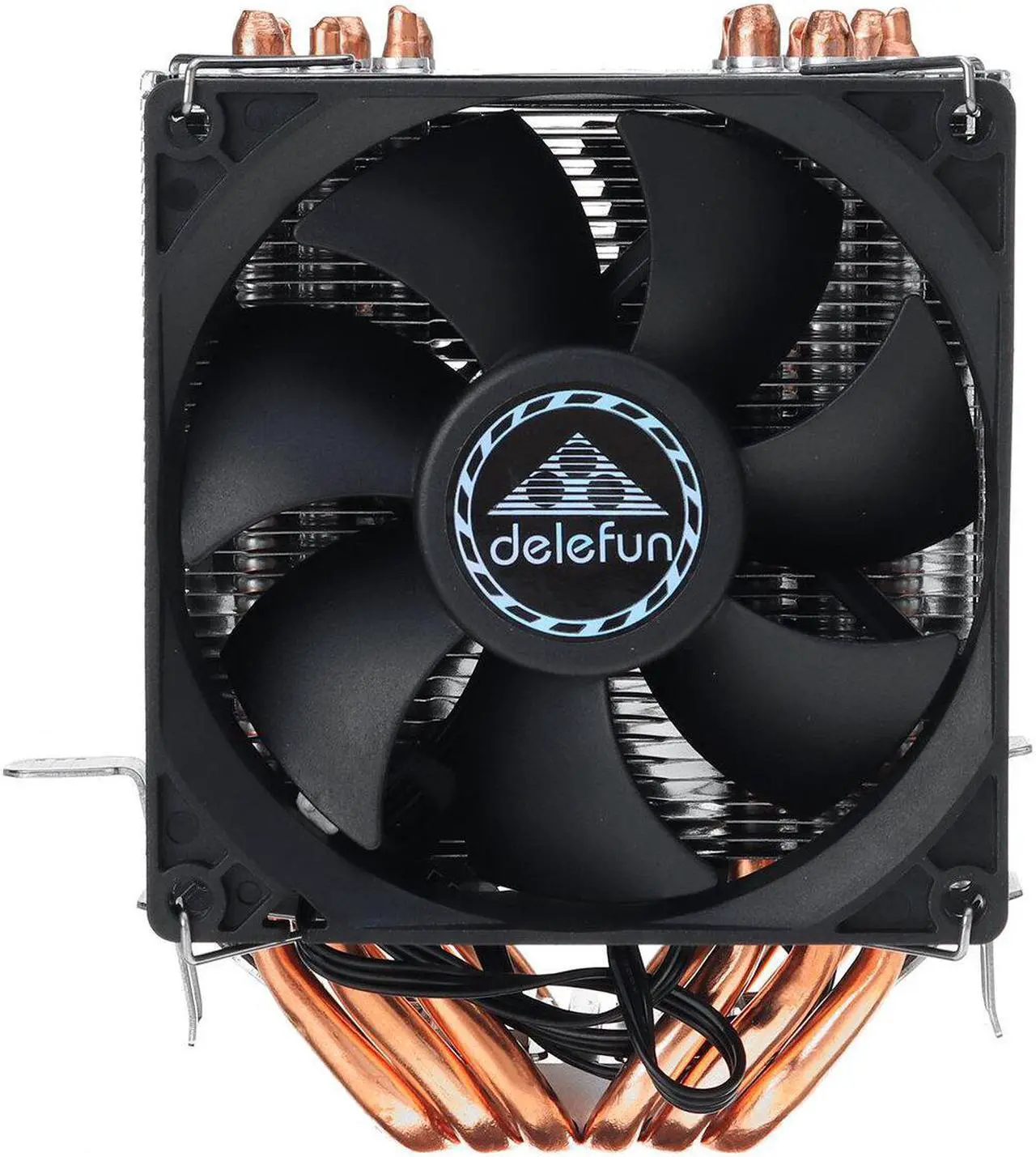 Main image of CPU Cooler Dual Tower Cooling Fan No Lamp Dual Fan 3pin Connector 9cm Suitable For LGA1150/1151/1155/1156/1366/775 core i3/i5/i7 AM4/AM3+/AM3/AM2