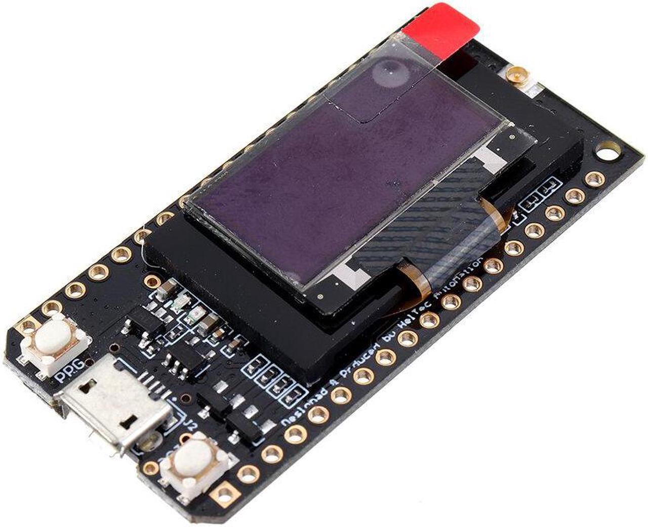 Alt view image 2 of 5 - 2PcsTTGO CH9102X QFN28 LORA32 868MHz/915Mhz ESP32 LoRa OLED 0.96 Inch Blue Display bluetooth WIFI ESP-32 Development Board Module With Antenna