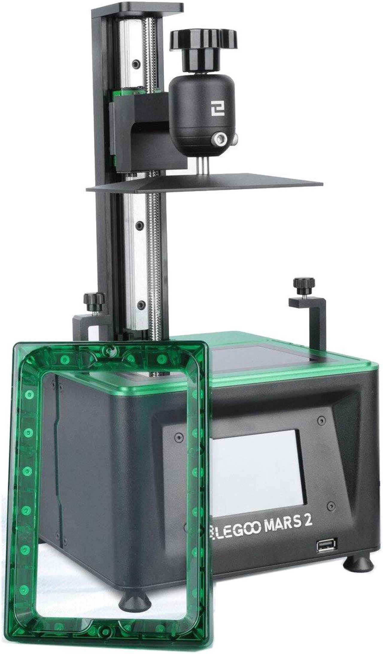 Alt view image 3 of 4 - MARS 2K Monochrome LCD MSLA Resin 3D Printer 6.08 inch LCD Photocuring LCD 3D Printer 4.53inx2.56inx5.9in Printing Size with 3.5'' Smart Touch Color Screen