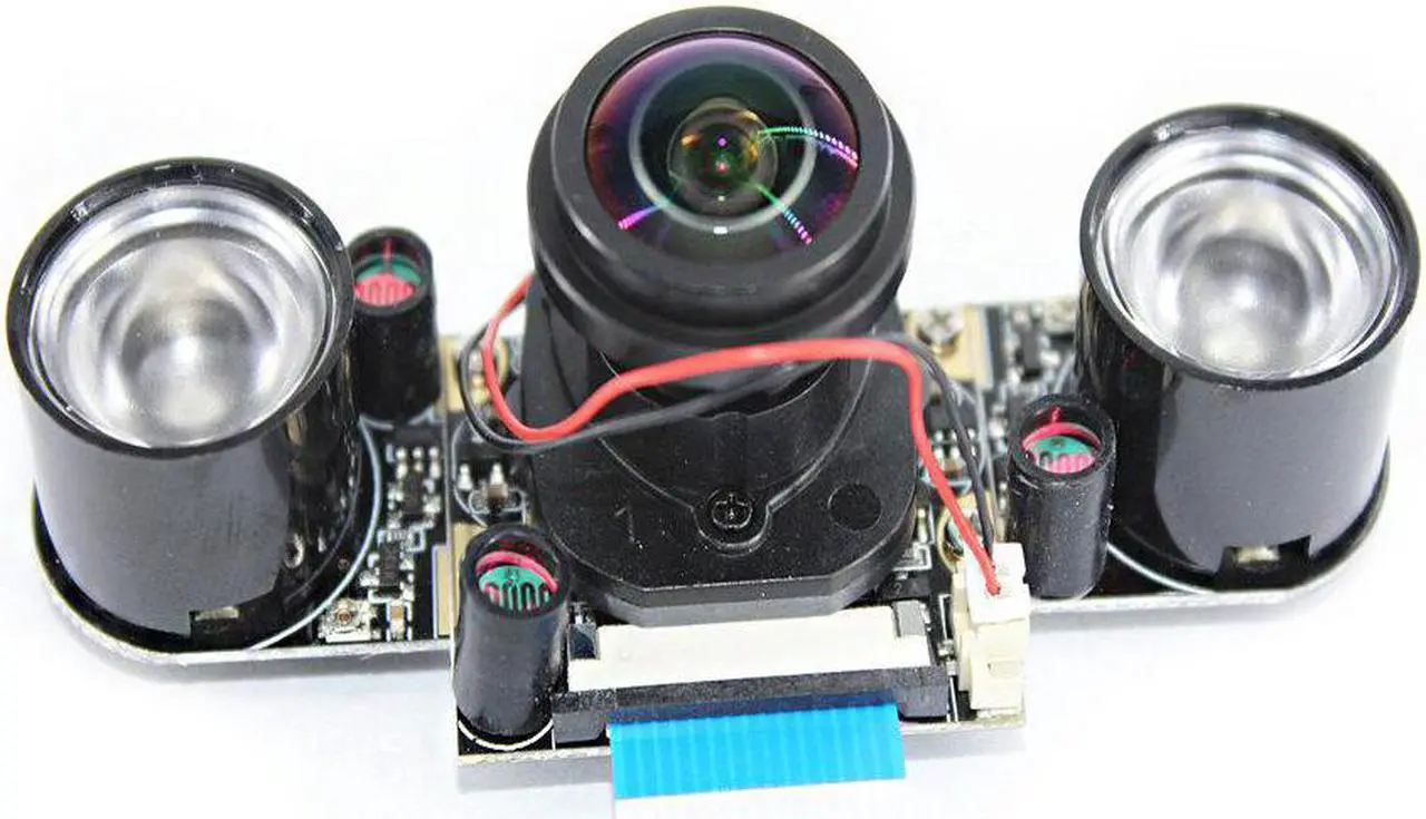 Main image of 5MP Camera Module 5 Megapixel 175° Focal Adjustable Length Night Vision NoIR Camera with Automatic IR-CUT