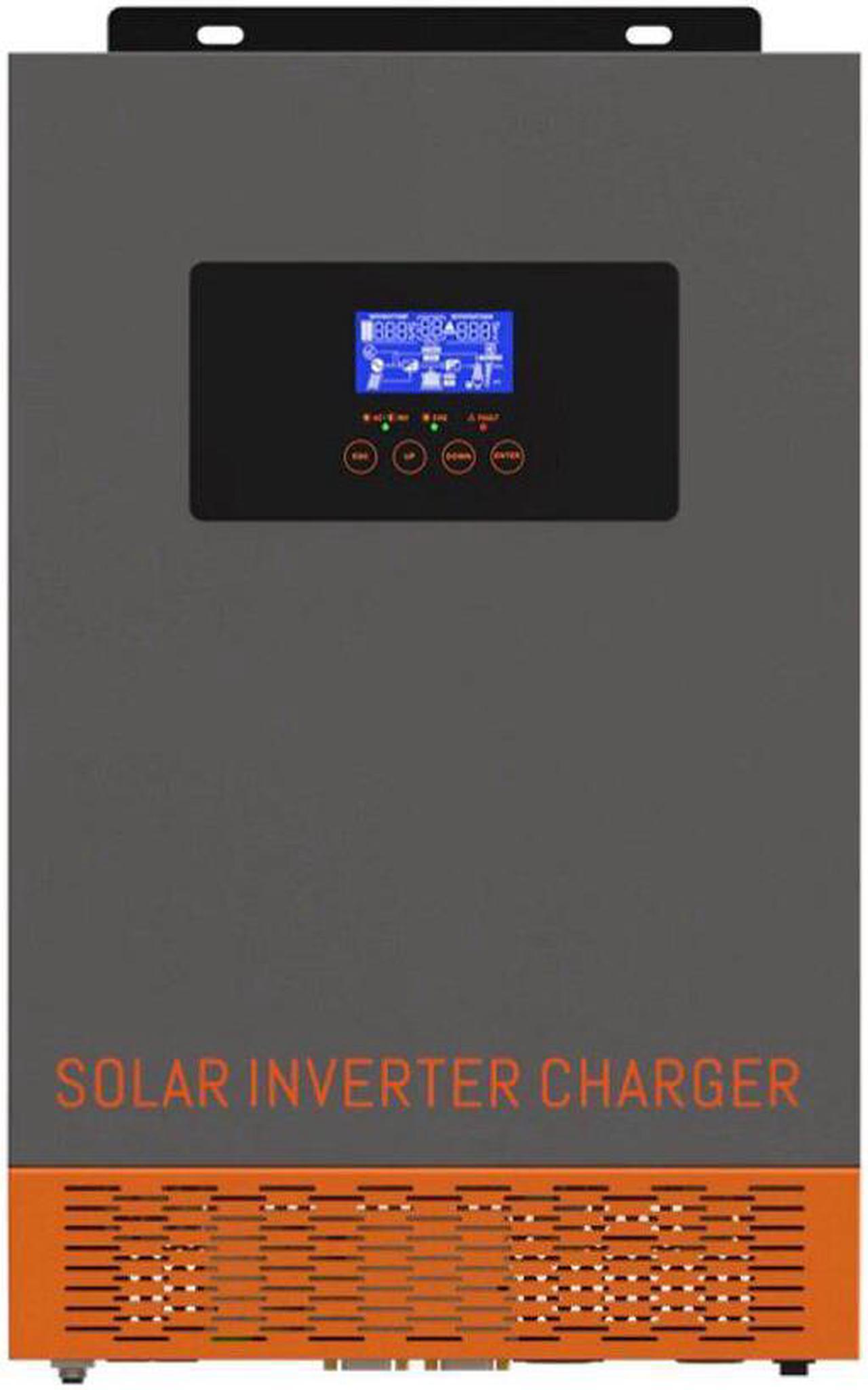 110A 500VDC PV Input AC220V 24V 48V DC 3.5KW / 5.5KW Multi-function Solar Inverter MPPT All In One Pure Sine Wave Solar Charger/Inverter POW-HVM-3.5H-24V POW-HVM-5.5H-48V