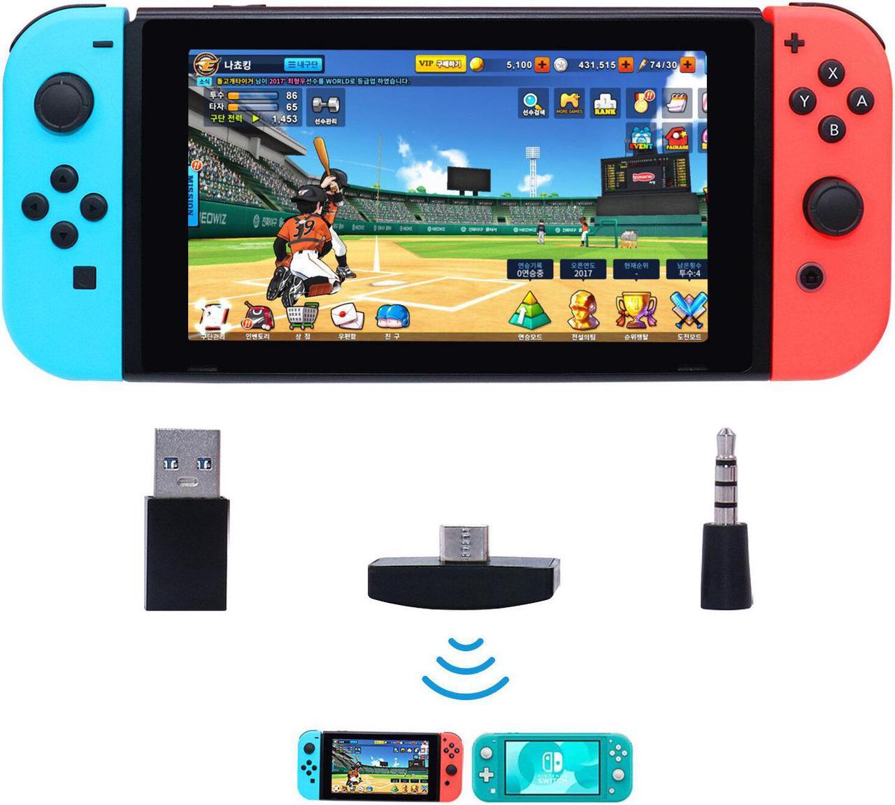 Alt view image 4 of 5 - Audio Bluetooth 5.0 Adapter Converter for Nintendo Switch Lite for PS4 PS5 PC Phone to Bluetooth Speaker Headset Earphone