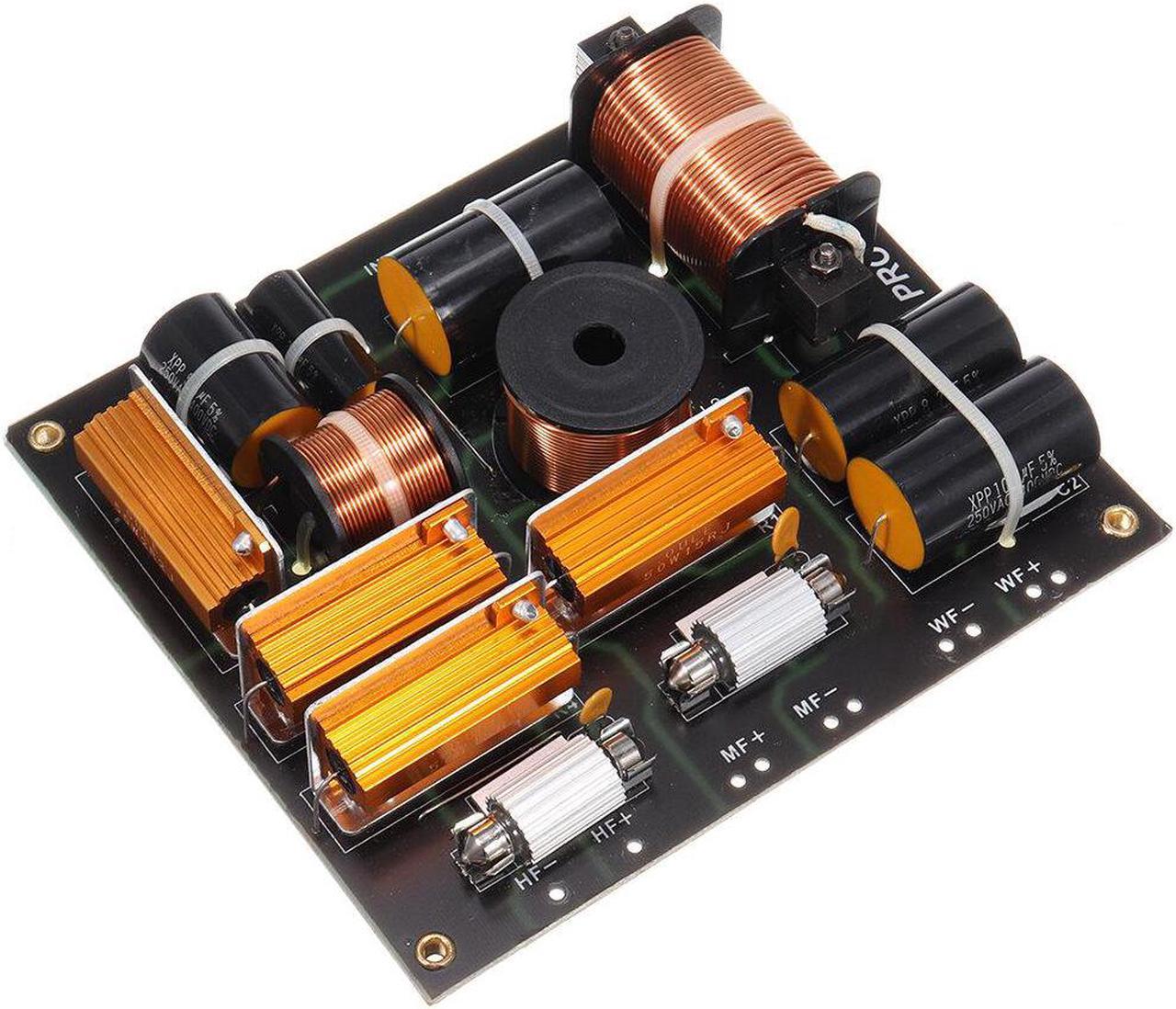 OL-290 2 Way Crossover Audio Speaker Board Tweeter Bass HIFI Loudspeaker Frequency Divider 800W 2300Hz