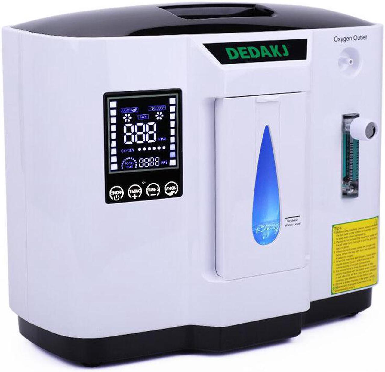 Oxygen Concentrator DEDAKJ DDT-1A 6L Portable Air PurifIer Oxygen Generator Home Oxygen Machine