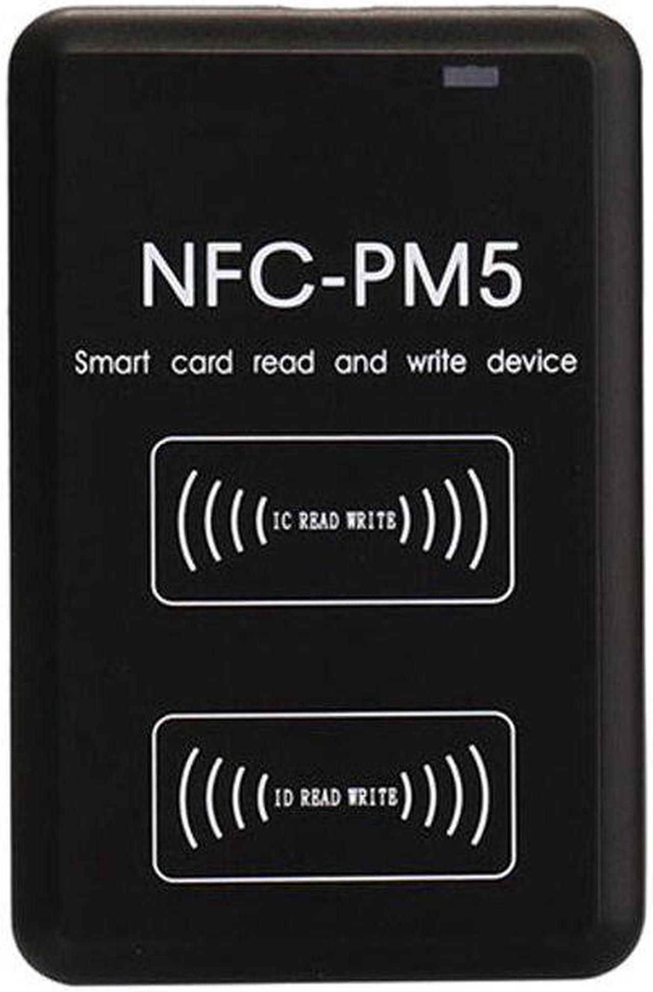 NEW PM5 IC/ID Duplicator 13.56MHZ RFID Reader NFC Full Writer Decoding Function Card Copier