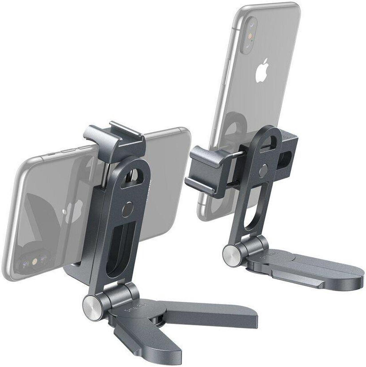 2415 Universal Smartphone Holder For Iphone X/XS Vlogging Accessories Mobile Phone Clamp Mount With Cold Shoe Mount