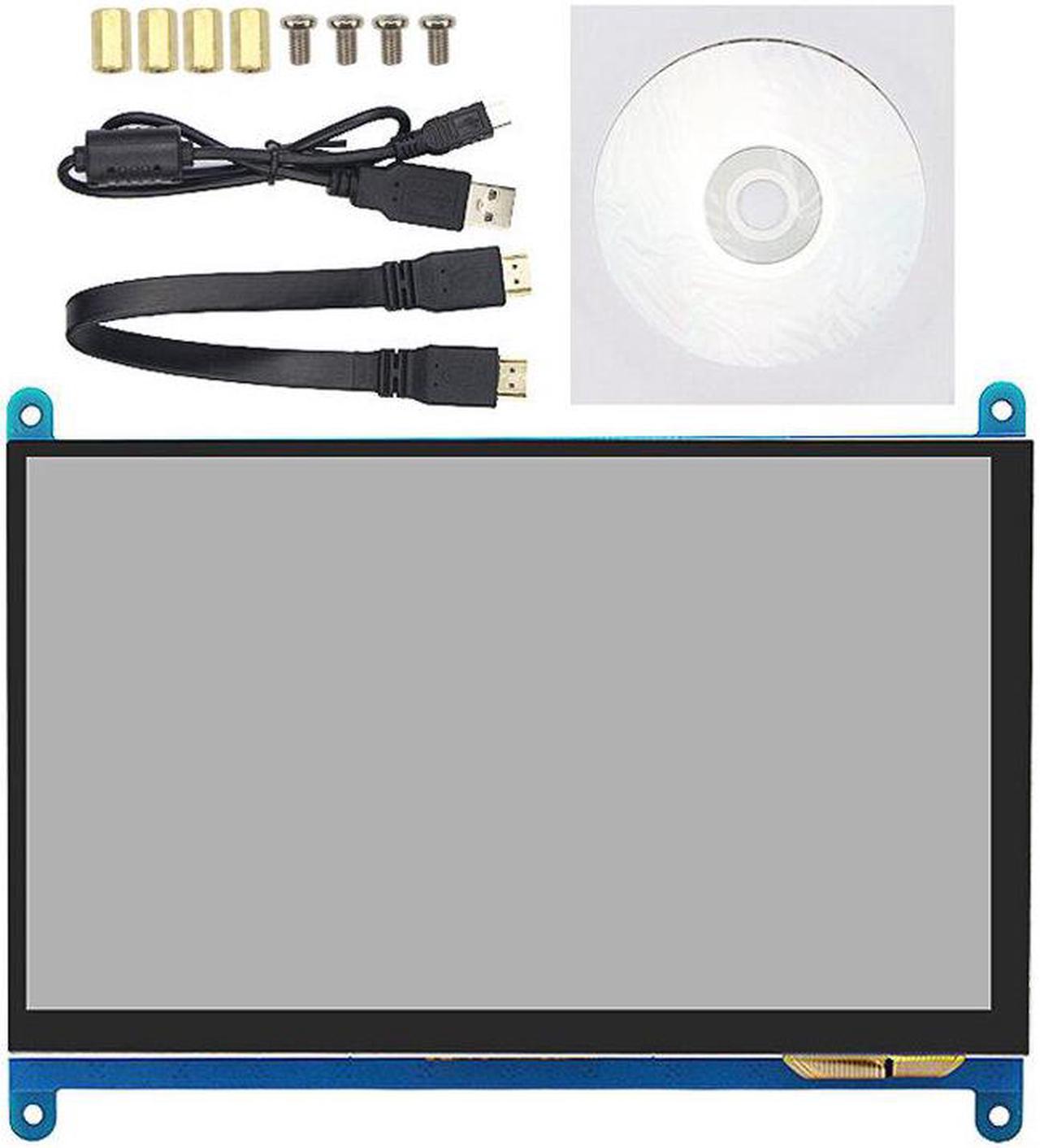 Raspberry Pi 4B/3B+ 7-inch IPS HD Touch Capacitive Screen Raspberry Pi Display 1024*600