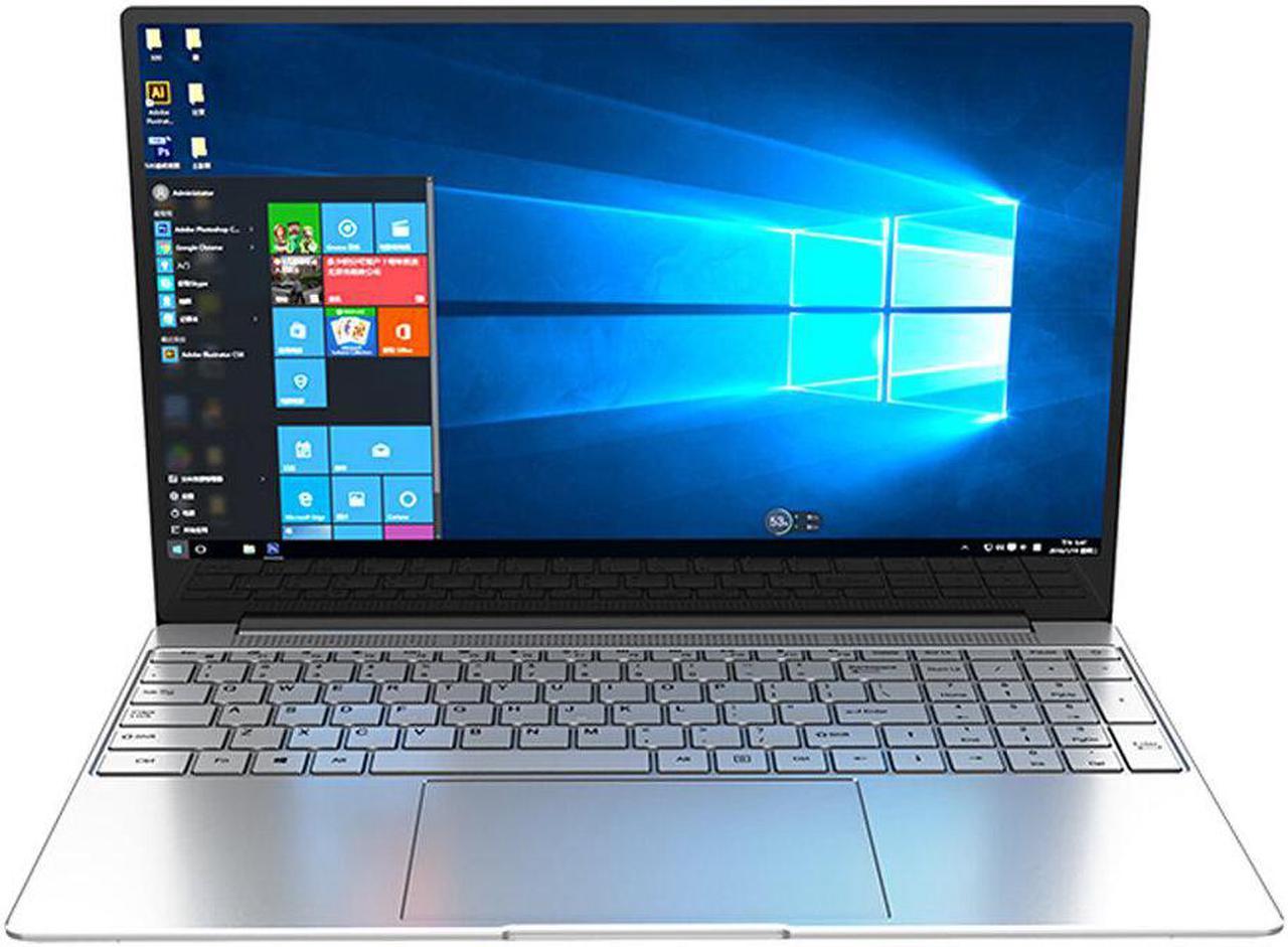 [New Upgraded]F158G 15.6 inch Intel J4125 8GB RAM 256GB SSD 95% Ratio Narrow Bezel Backlit Fingerprint Notebook