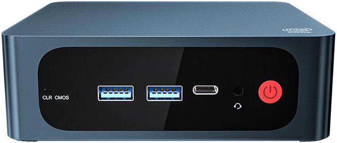 Alt view image 2 of 5 - Speed S1 Mini PC Intel i3-8109U 8GB DDR4-2400MHz RAM 256GB NVMe SSD WiFi5 RJ45 1000M LAN  Type-C Dual Screen 4K 60FPS Windows10 Pro Mini Computer