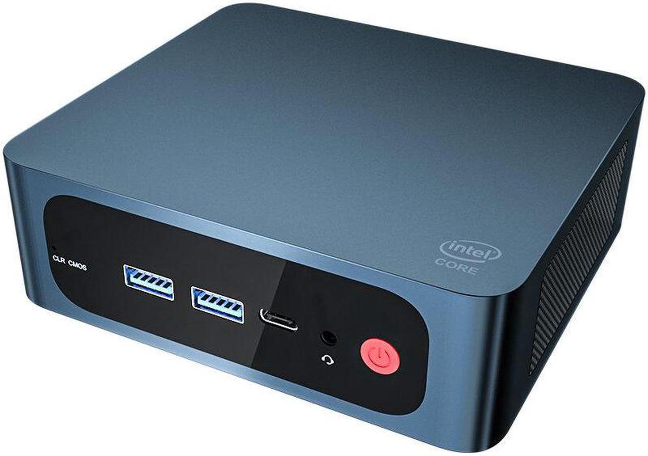 Alt view image 3 of 5 - Speed S1 Mini PC Intel i3-8109U 8GB DDR4-2400MHz RAM 256GB NVMe SSD WiFi5 RJ45 1000M LAN  Type-C Dual Screen 4K 60FPS Windows10 Pro Mini Computer