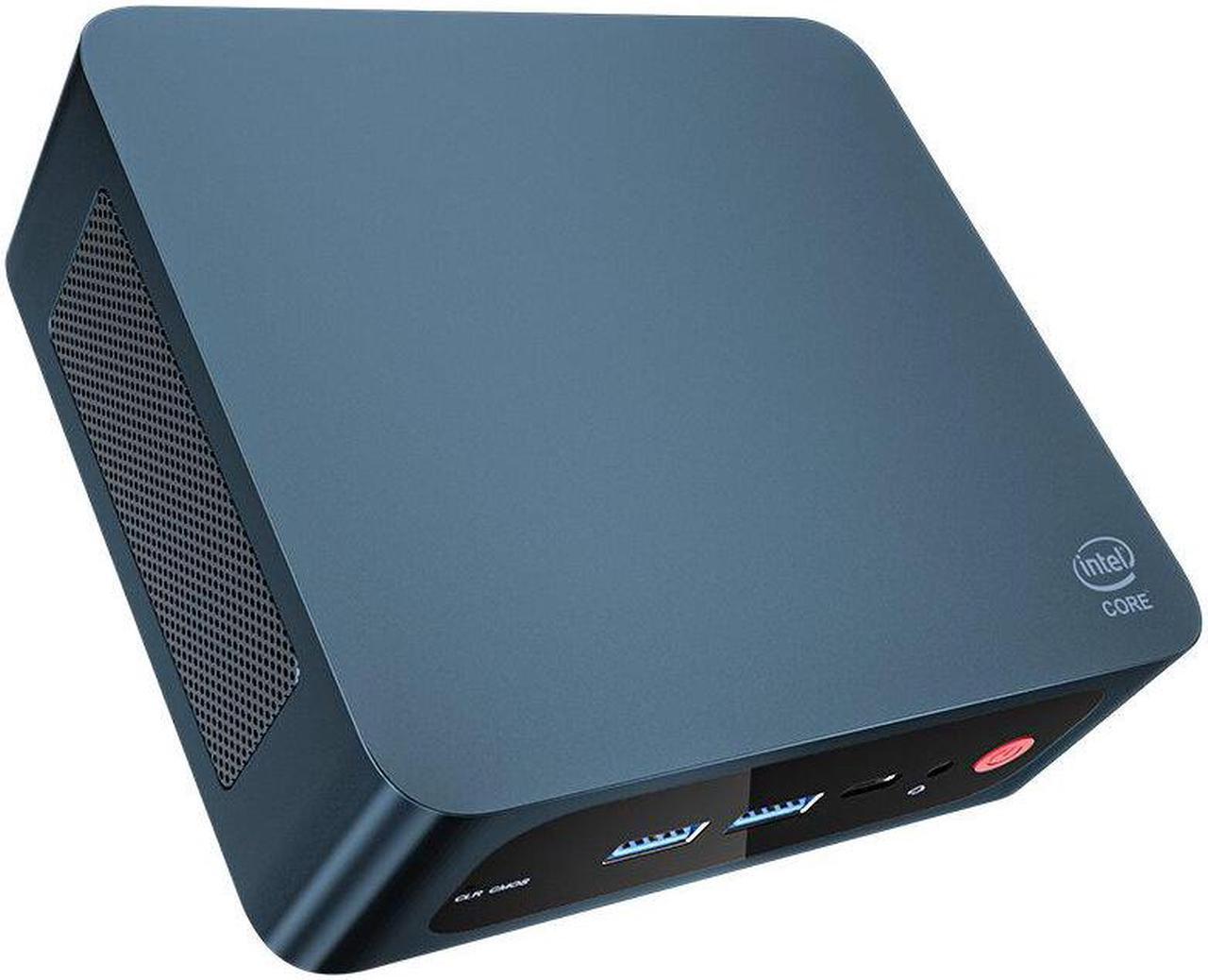 Alt view image 4 of 5 - Speed S1 Mini PC Intel i3-8109U 8GB DDR4-2400MHz RAM 256GB NVMe SSD WiFi5 RJ45 1000M LAN  Type-C Dual Screen 4K 60FPS Windows10 Pro Mini Computer