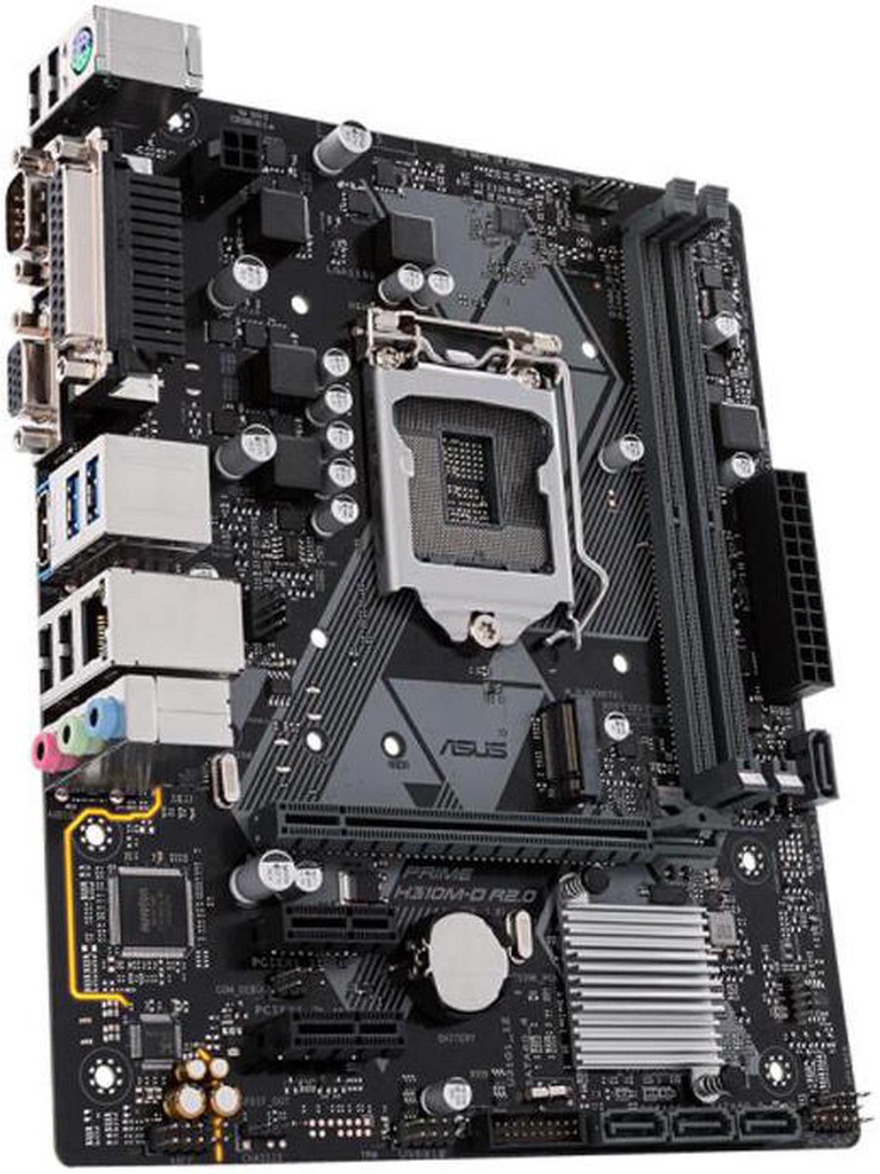 Alt view image 3 of 4 - PRIME H310M-D R2.0H310 Chip mATX Motherboard DRR4 32GB Mainboard for LGA 1151