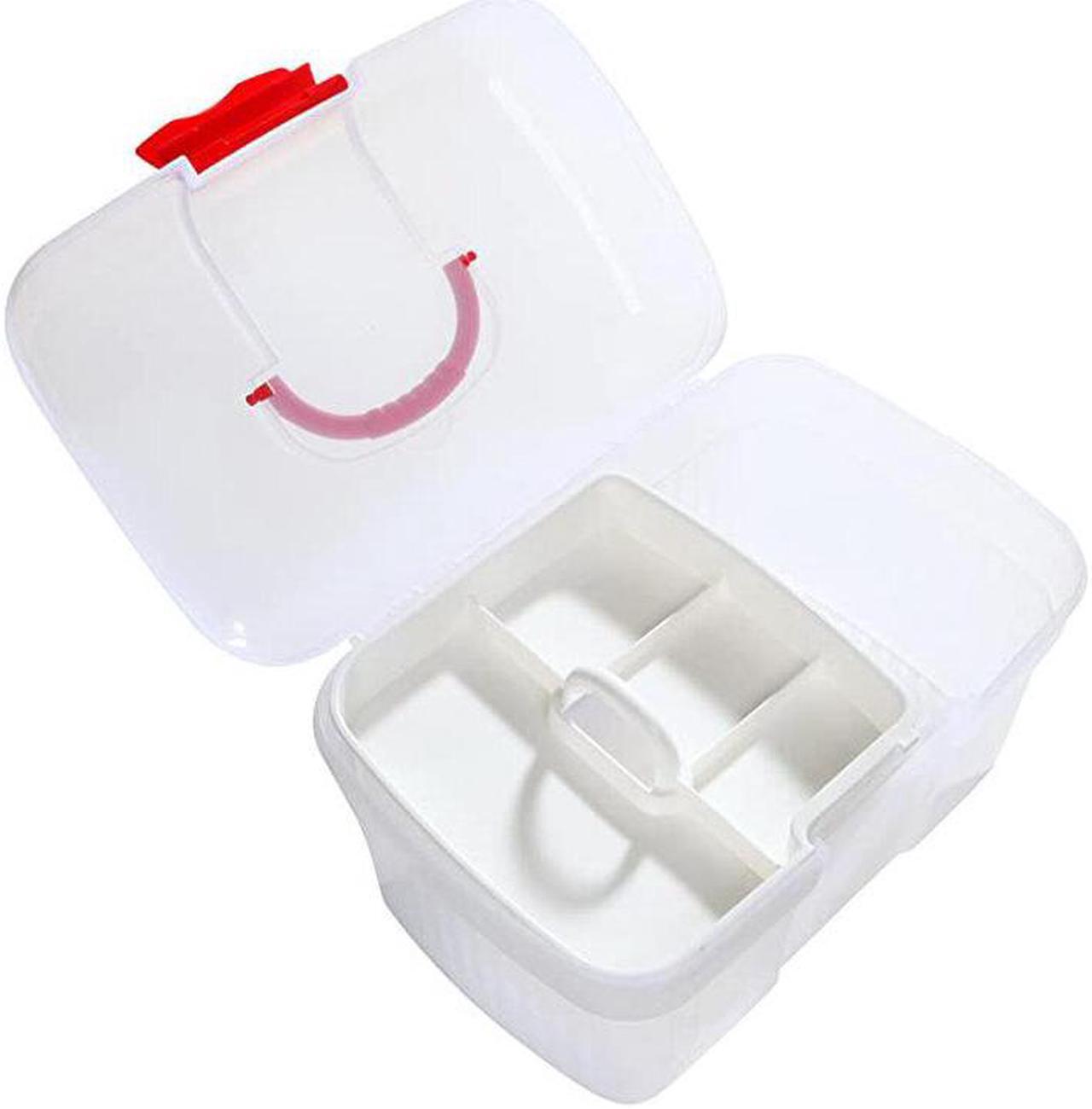 Alt view image 5 of 5 - Home Office Emergency Toolbox Storage Box Pill Storage Home Health Storage Organizer Large Size 27*18*16.5cm