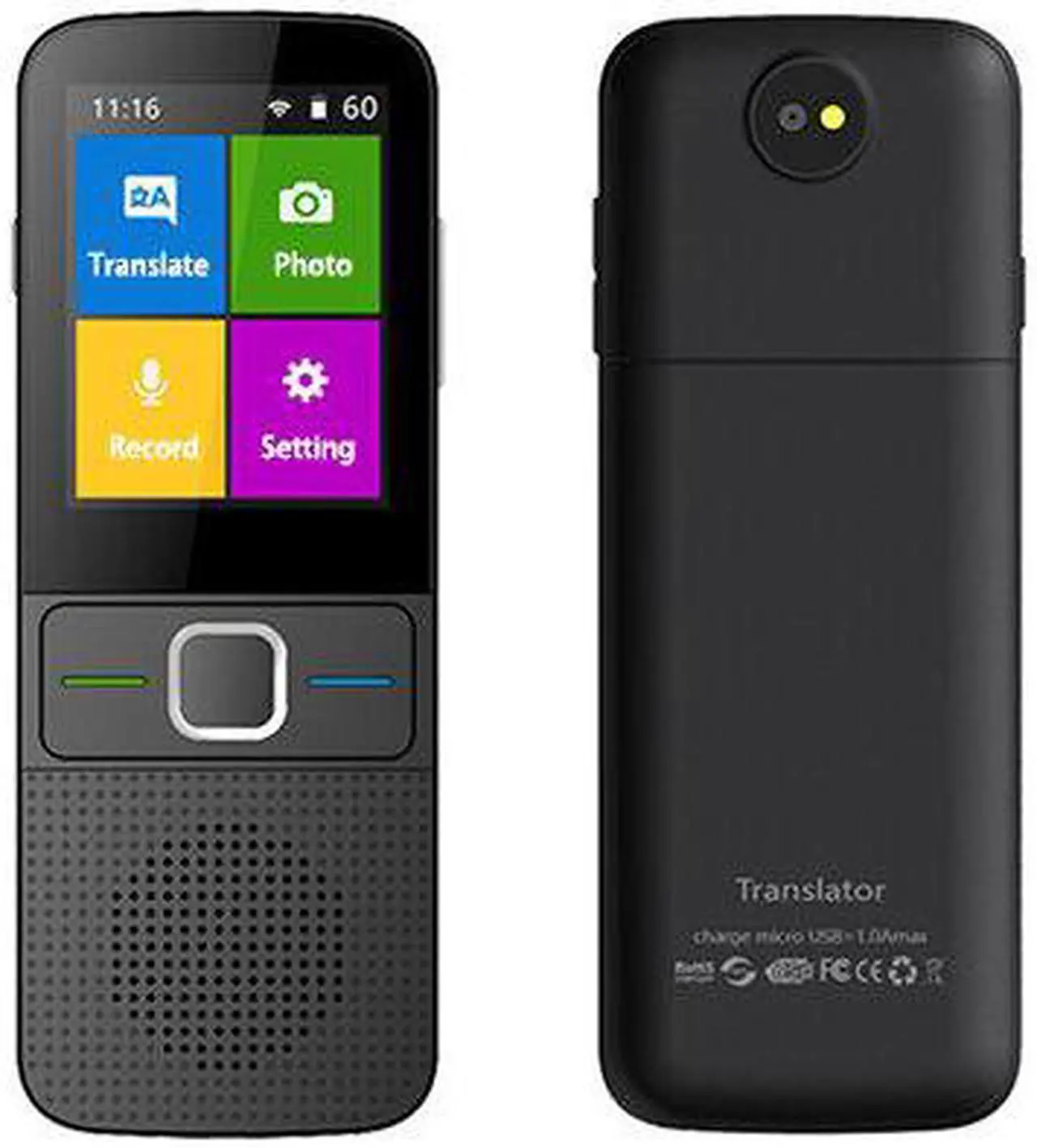 Main image of T10 Real-Time Language Translator 137 Languages Support 14 Off-Line Languages Photo Translation