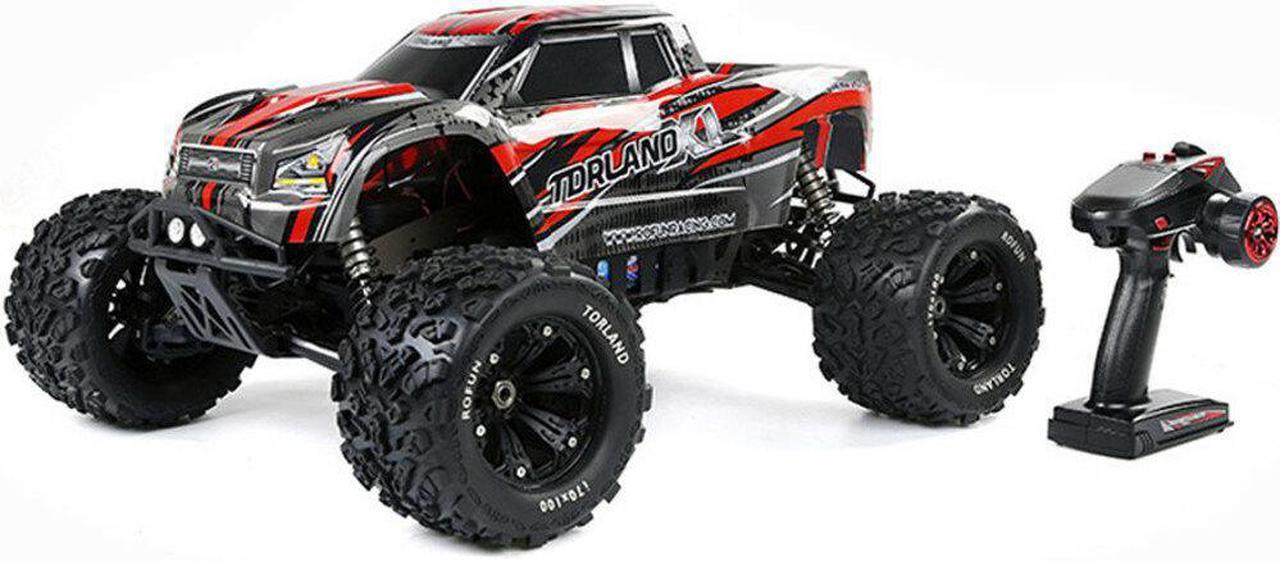Alt view image 2 of 5 - Torland XL ARTR 2021 1/8 2.4G 4WD 80km/h Brushless RC Car Vehicles Off-Road Fast Monster Truck 4074 Motor 150A ESC