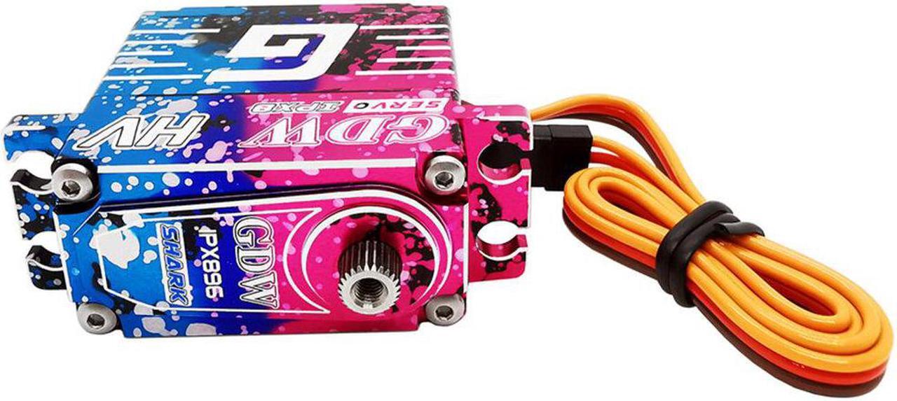 Alt view image 3 of 5 - IPX896 Shark 43KG 120° / 180° Steel Gear Brushless Waterproof Digital Servo For RC Models RC Car Robot