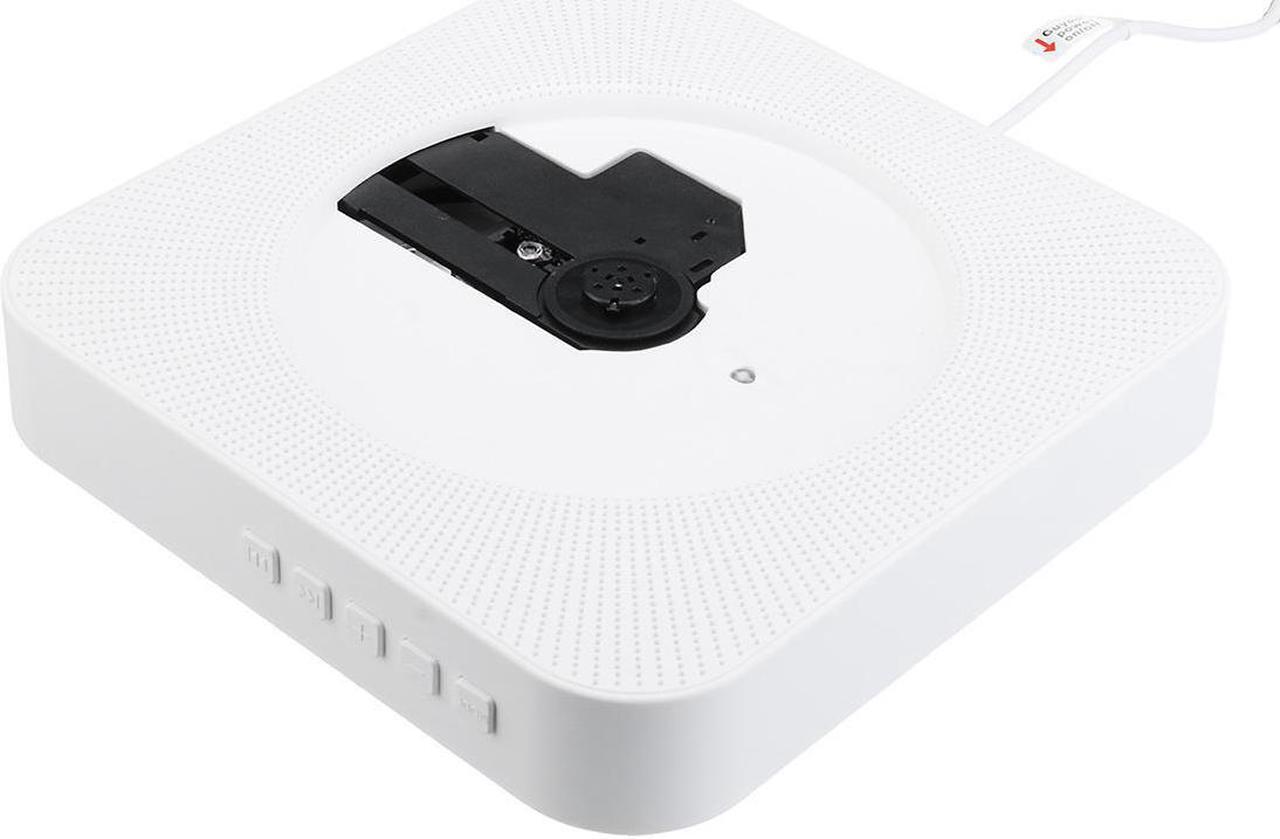 Alt view image 4 of 5 - KC-808 Wall Mounted Bluetooth CD Player Portable Home Audio Box with Remote Control FM Radio Built-in HiFi Speakers MP3