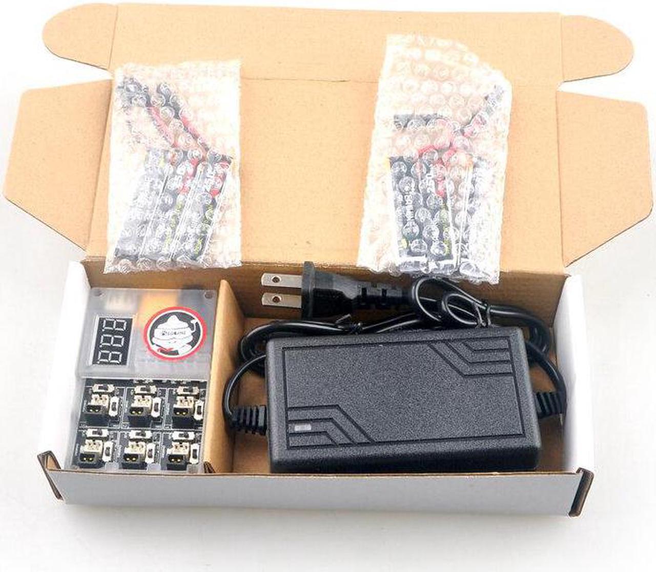 Alt view image 2 of 2 - 6X 250mAh 3.8V 1S 30C Lipo Battery + ET2.0 DC 7V-22V 1S Lipo/LIHV Battery Charger + Adapter for GNB27 PH2.0 US65 DE65 ProNanohawk 65mm Whoop FPV Racing Drone