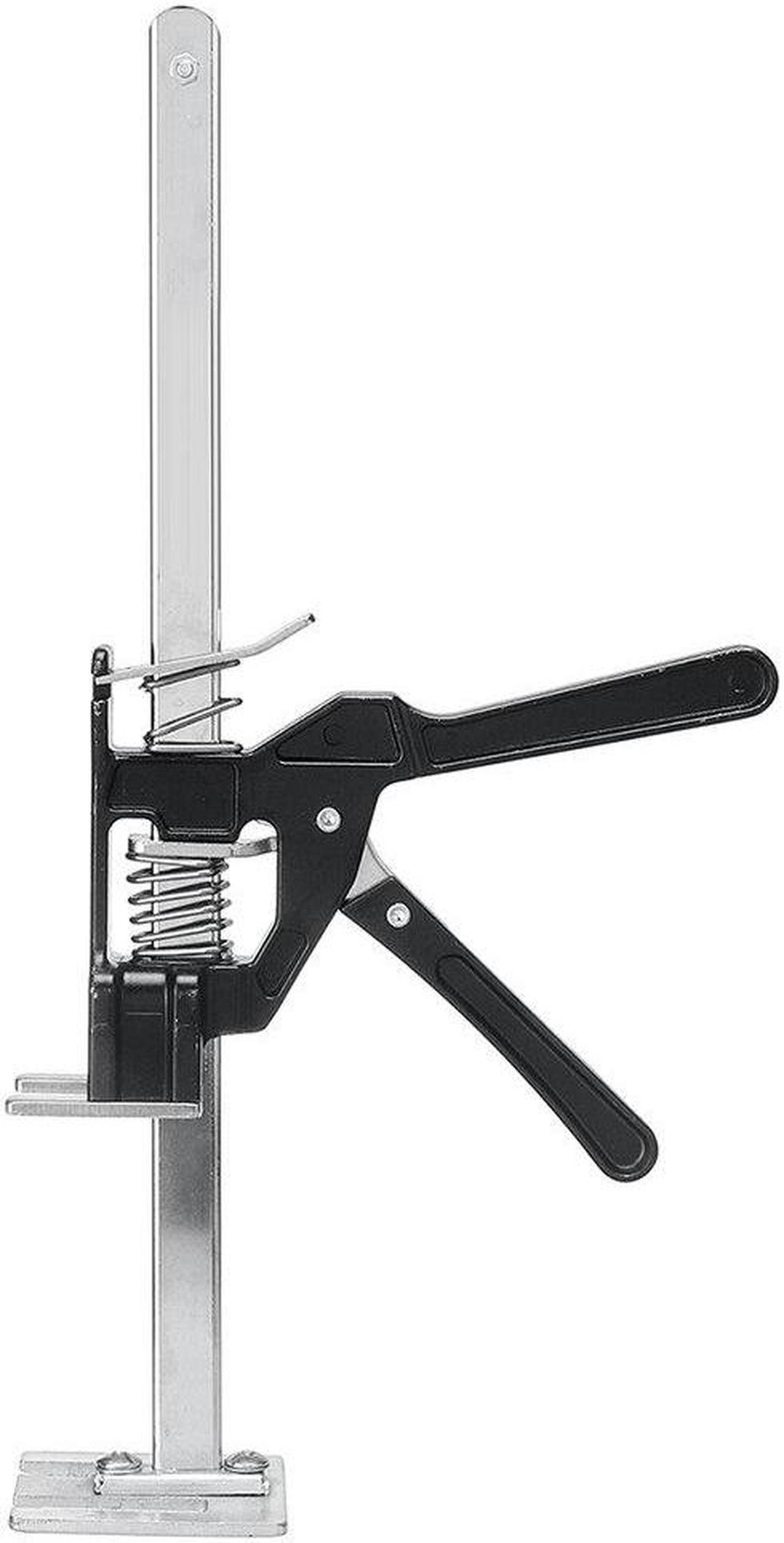 Alt view image 4 of 5 - Stainless Steel Handheld Lifting Tool Pro Height Regulator Labor-Saving Cabinet Jack Arm Handheld Clamp Tool for For Door Use Board Lifter Cabinet Plaster Sheet Repair