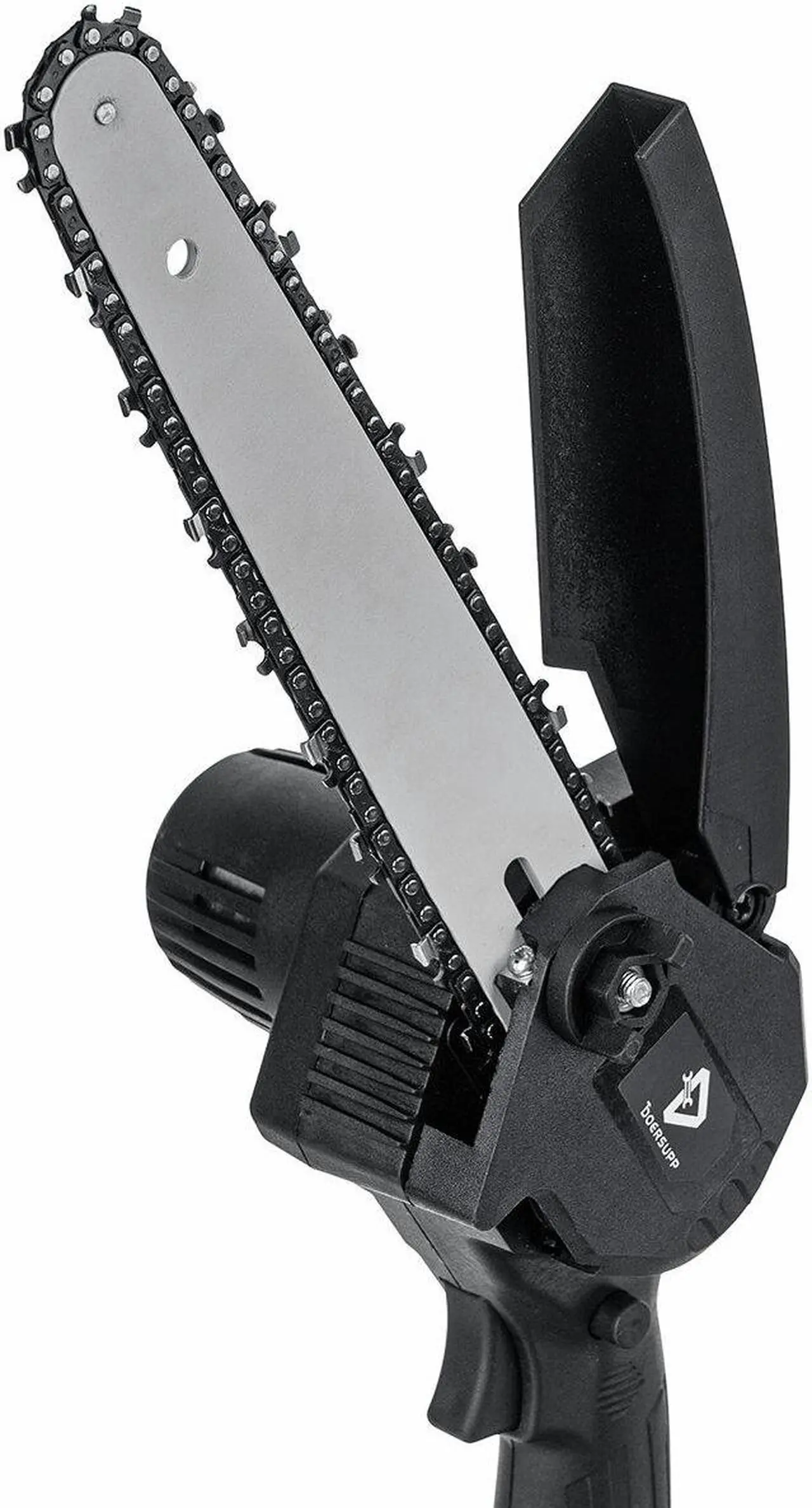 Alt view image 5 of 5 - 88VF 8 Inch Portable Electric Saw Pruning Chain Saws 3000W 5M/S Rechargeable Woodworking Power Tools Wood Cutter W/ None/1/2 Battery