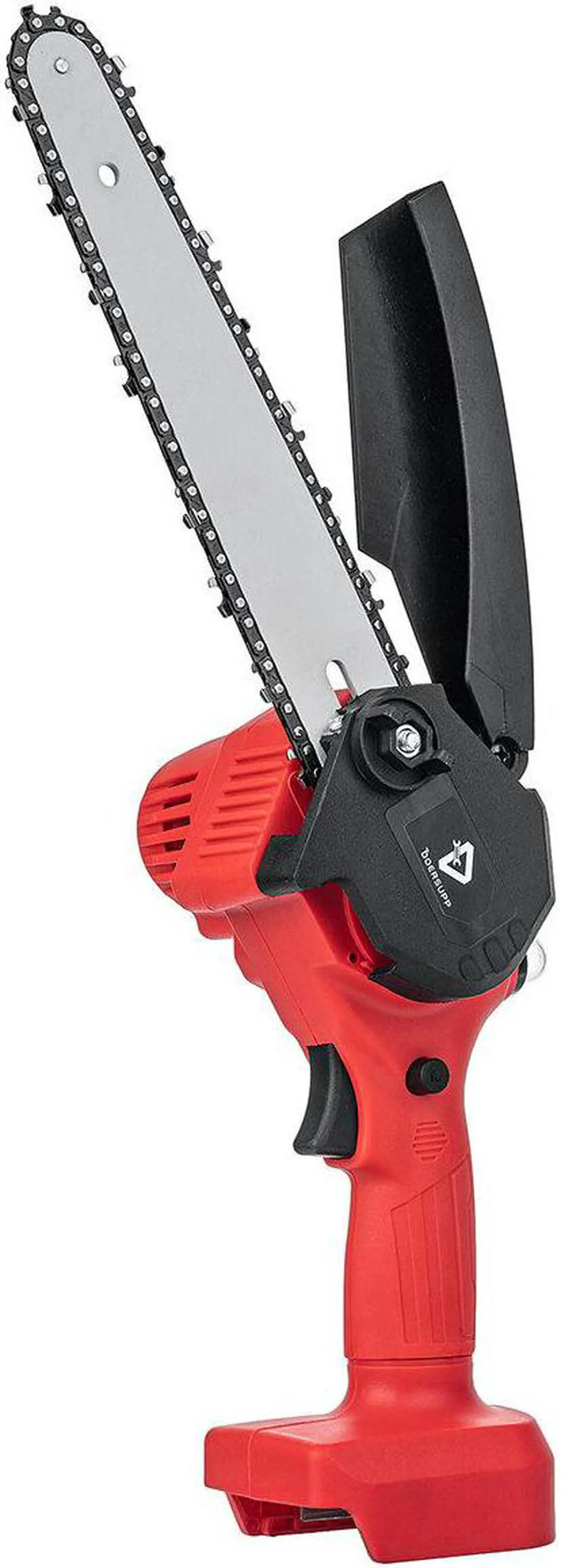 Alt view image 2 of 5 - 88VF 8 Inch Portable Electric Saw Pruning Chain Saws 3000W 5M/S Rechargeable Woodworking Power Tools Wood Cutter W/ None/1/2 Battery