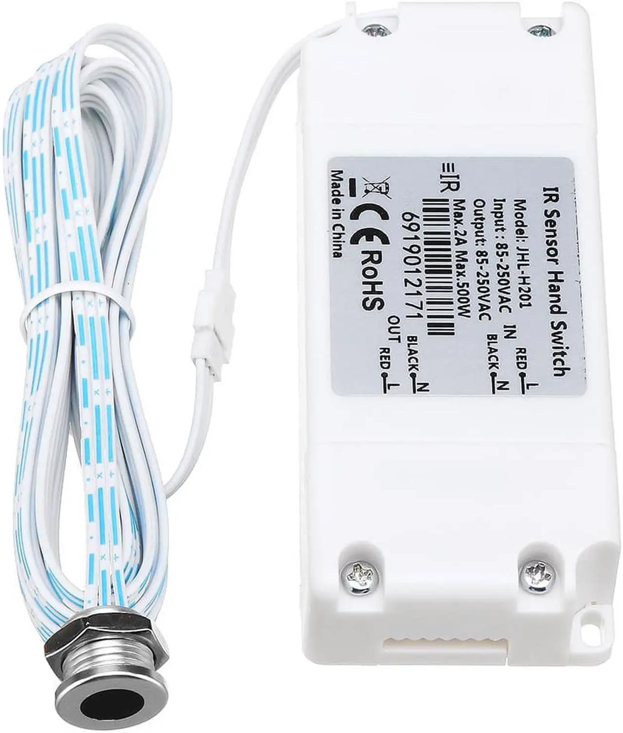 Alt view image 3 of 5 - IR Motion Sensor Hand Switch Cabinet Light Switch Wardrobe Home Cupboard Kitchen