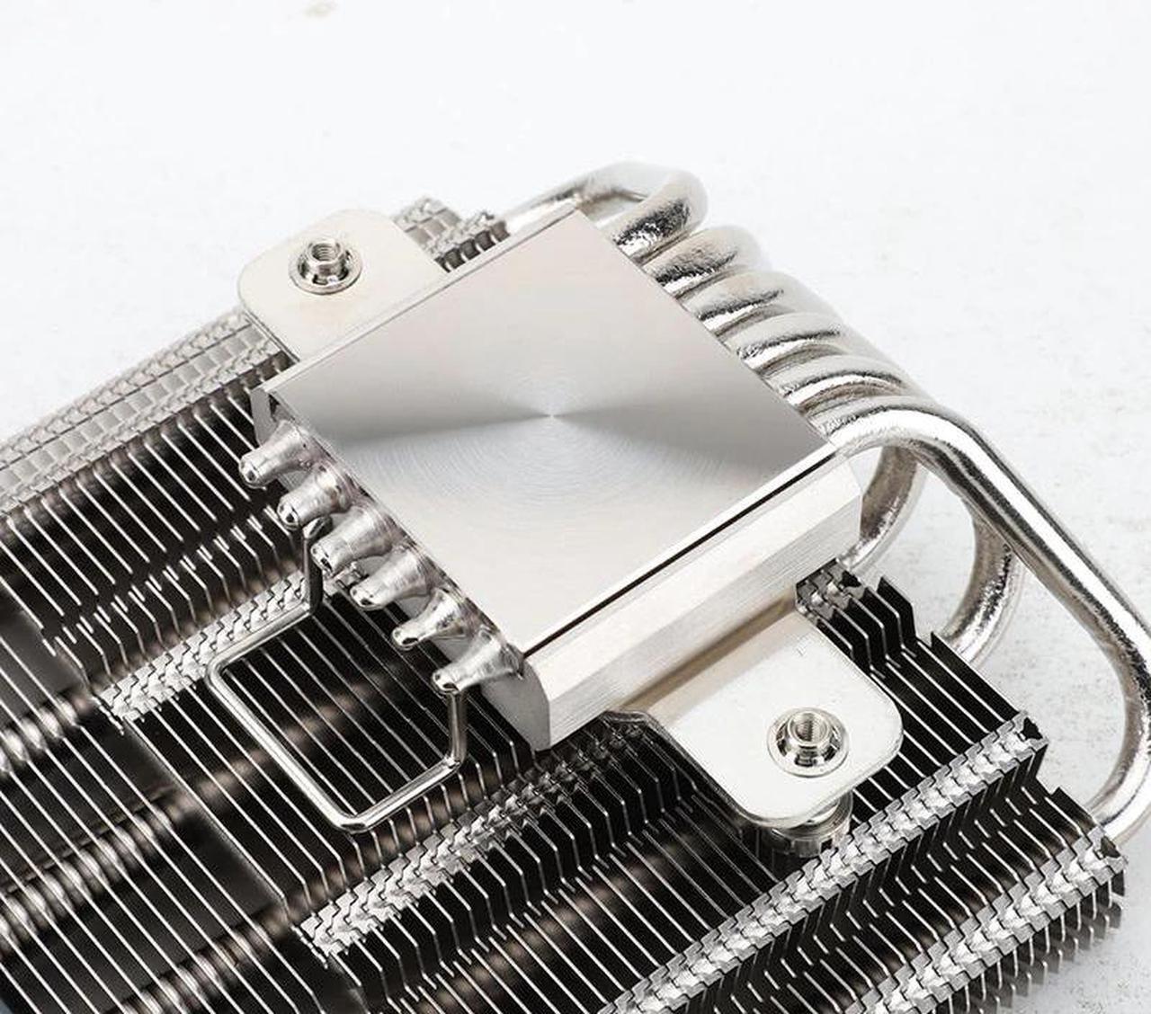 Alt view image 3 of 5 - AXP120-X67 radiator 67mm pure copper down-pressure cpu radiator LGA1700/1150/am4 air cooling