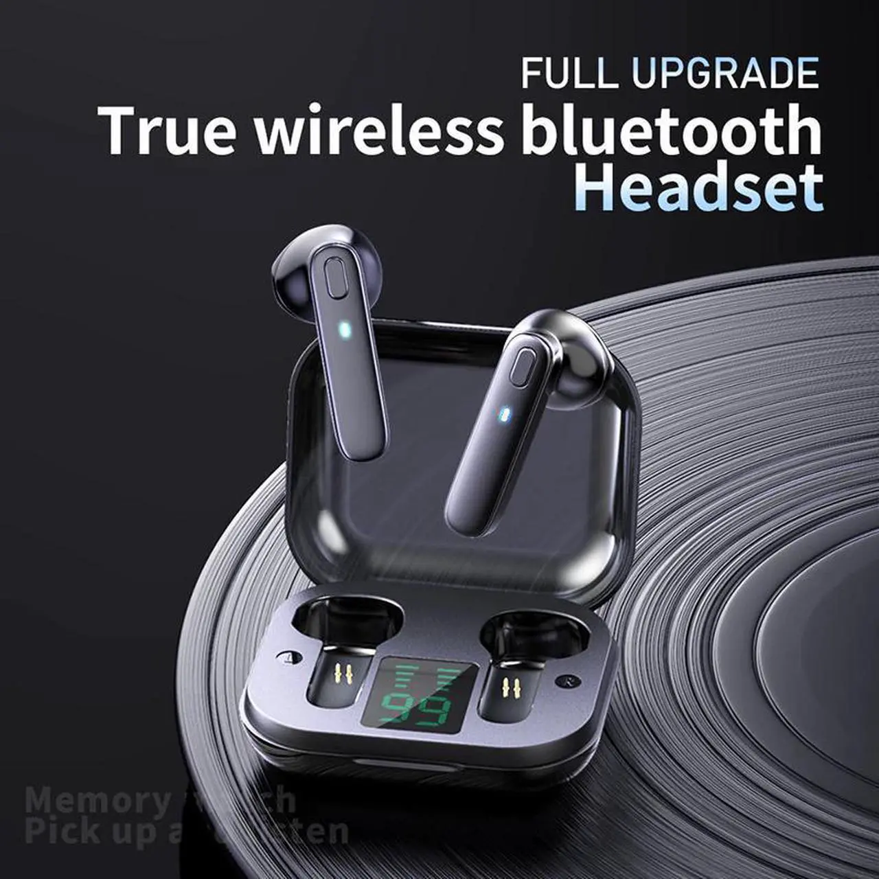 Alt view image 5 of 5 - Bluetooth Headphone TWS Bluetooth 5.0 True Wireless Headset Earphones 5000mAh Waterproof Bluetooth Earbuds Earphones