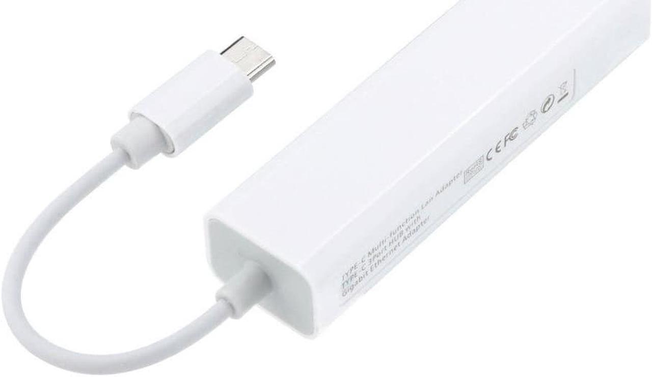 Alt view image 3 of 5 - 2021 NEW USB 3.1 HUB Type C to USB Splitter RJ45 Ethernet Lan Adapter Hub Thunderbolt 3 USB-C Dock Adapter For Macbook PC