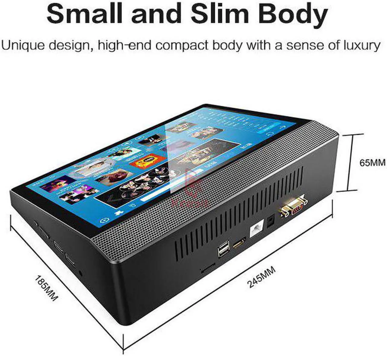Alt view image 2 of 7 - Cooling Gaming Mini PC Intel Core i9 9880H 8950HK NVIDIA GTX1650 4GB Discrete Graphics Card Wifi 5.0 AC Windows 10 Computer
