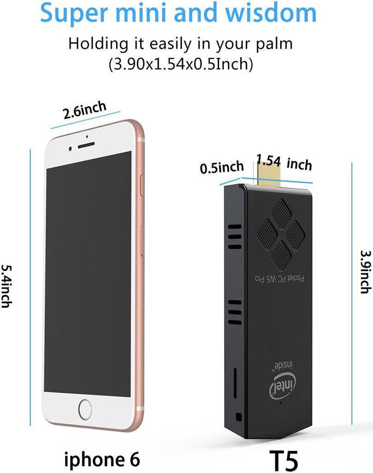 Main image of pro x5-Z8350 Windows10 small Mini PC Quad Core  Atom RAM 4GB ROM 64GB windows mini computer