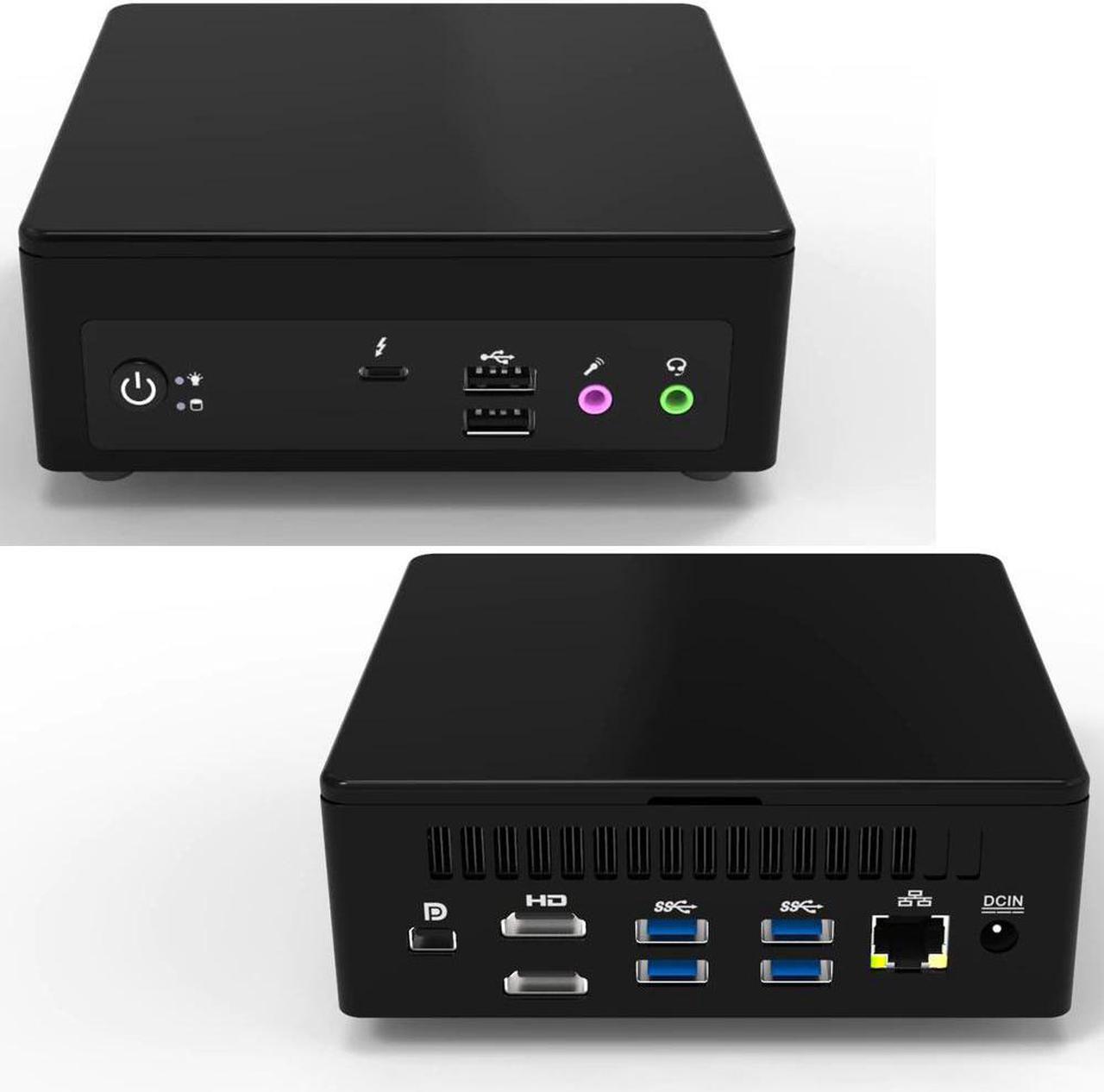 Alt view image 4 of 4 - PC i7 1165G7 Thunderbolt 4 Windows 11/10 2*DDR4 M.2  SSD Gaming Computer 2*HDMI DP 8K HD WiFi BT Gaming Computer